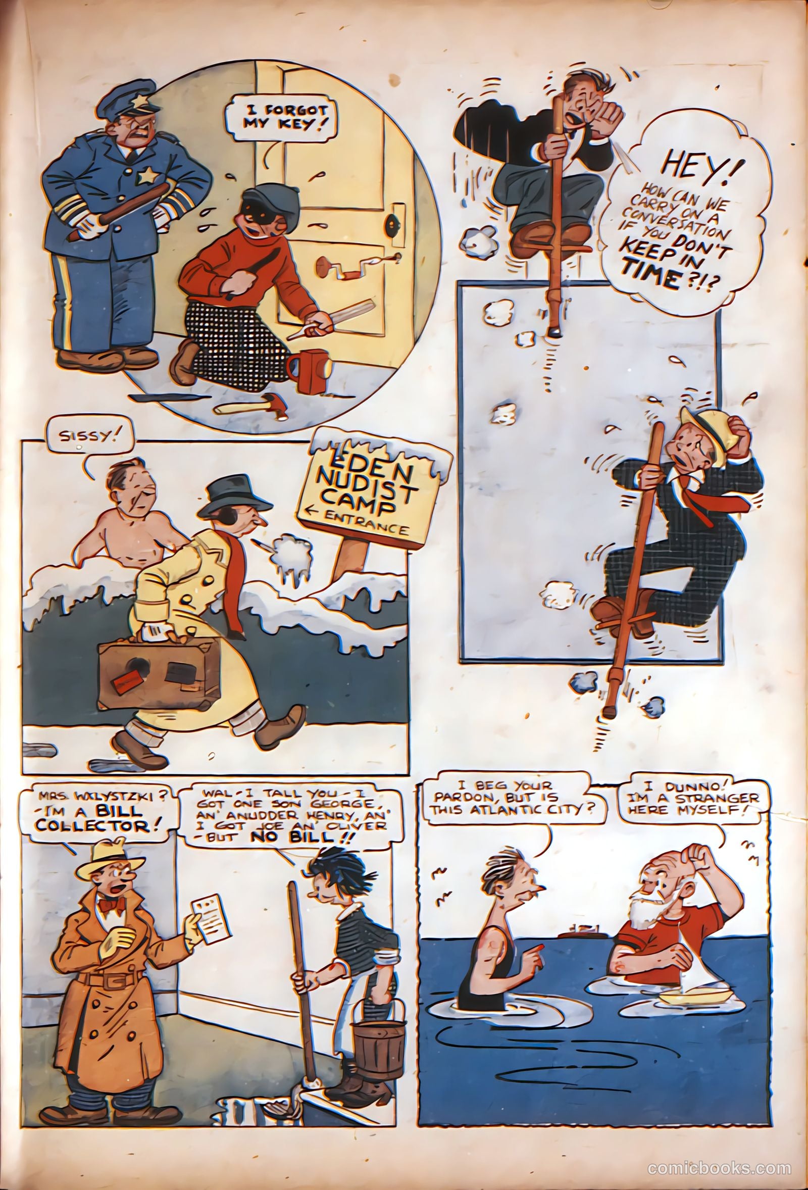 New Adventure Comics #12 (1937) — page 35