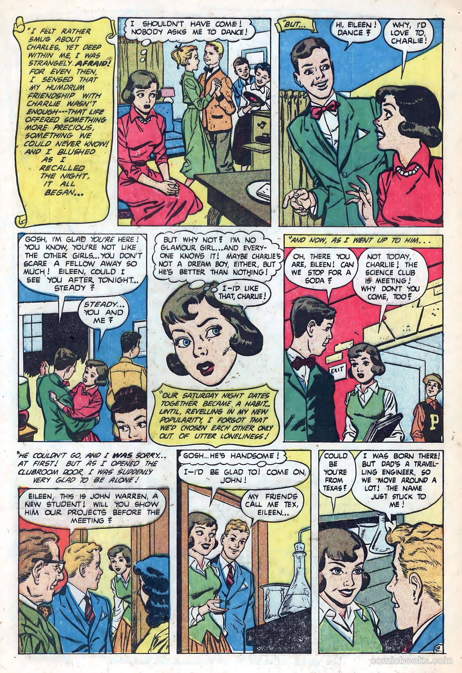 New Romances #10 (1952, Visual Editions, Inc.) — page 4 of 37