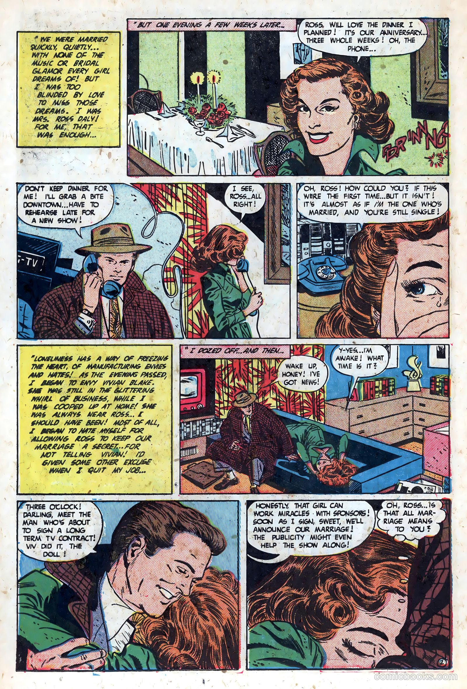 New Romances #10 (1952, Visual Editions, Inc.) — page 14 of 37