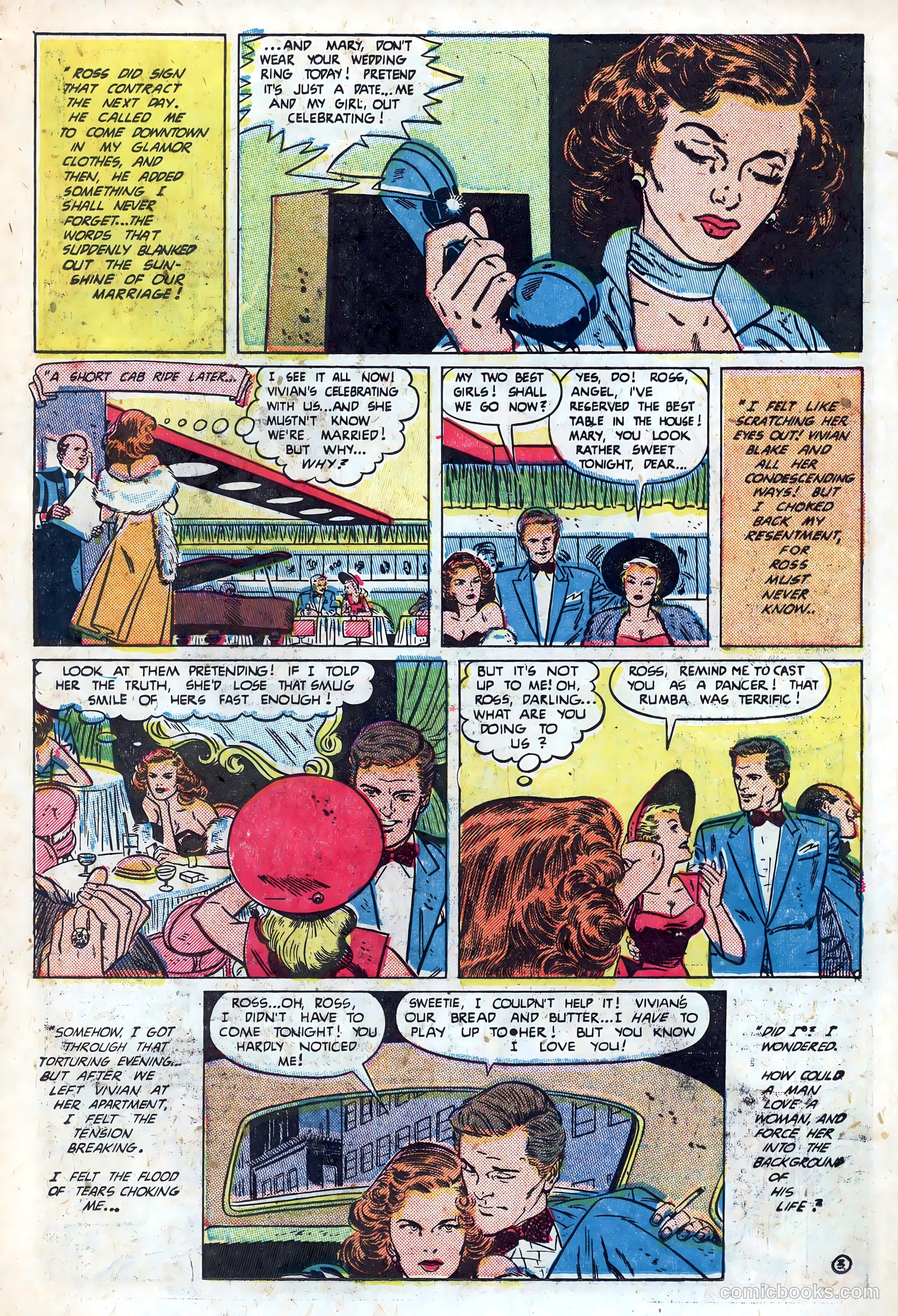 New Romances #10 (1952, Visual Editions, Inc.) — page 15 of 37