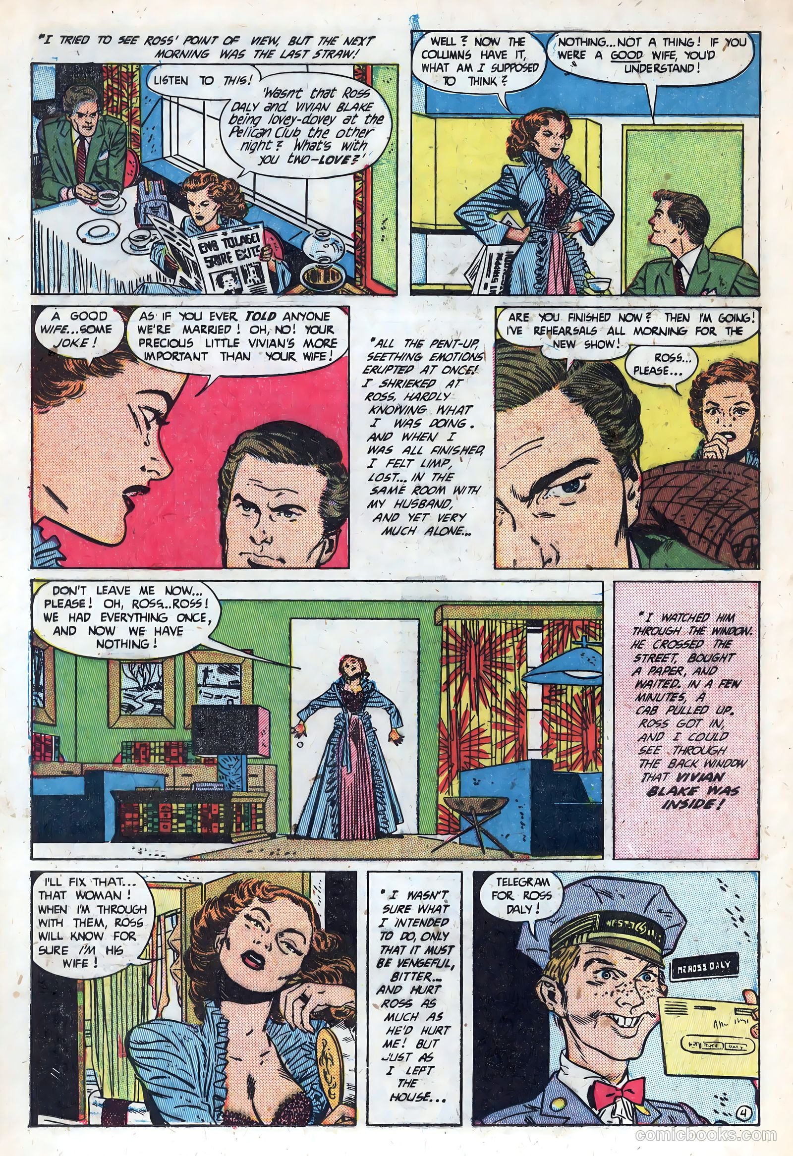 New Romances #10 (1952, Visual Editions, Inc.) — page 16 of 37