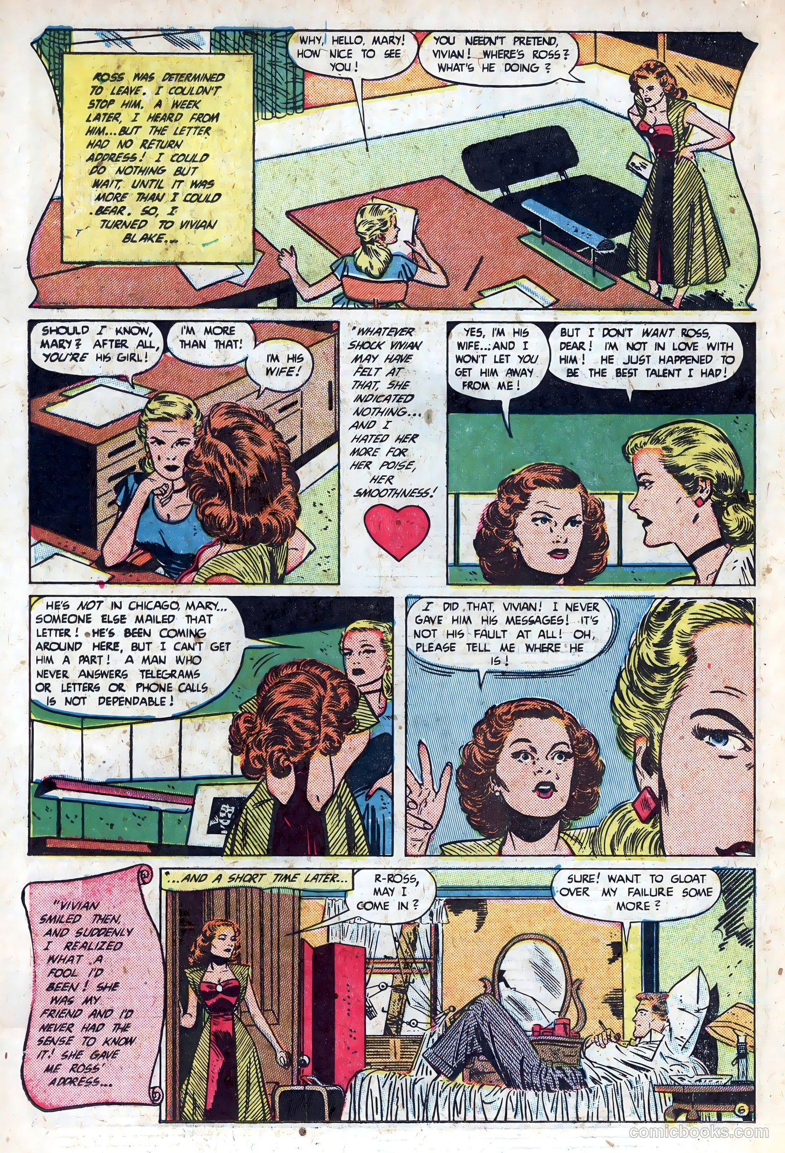 New Romances #10 (1952, Visual Editions, Inc.) — page 18 of 37