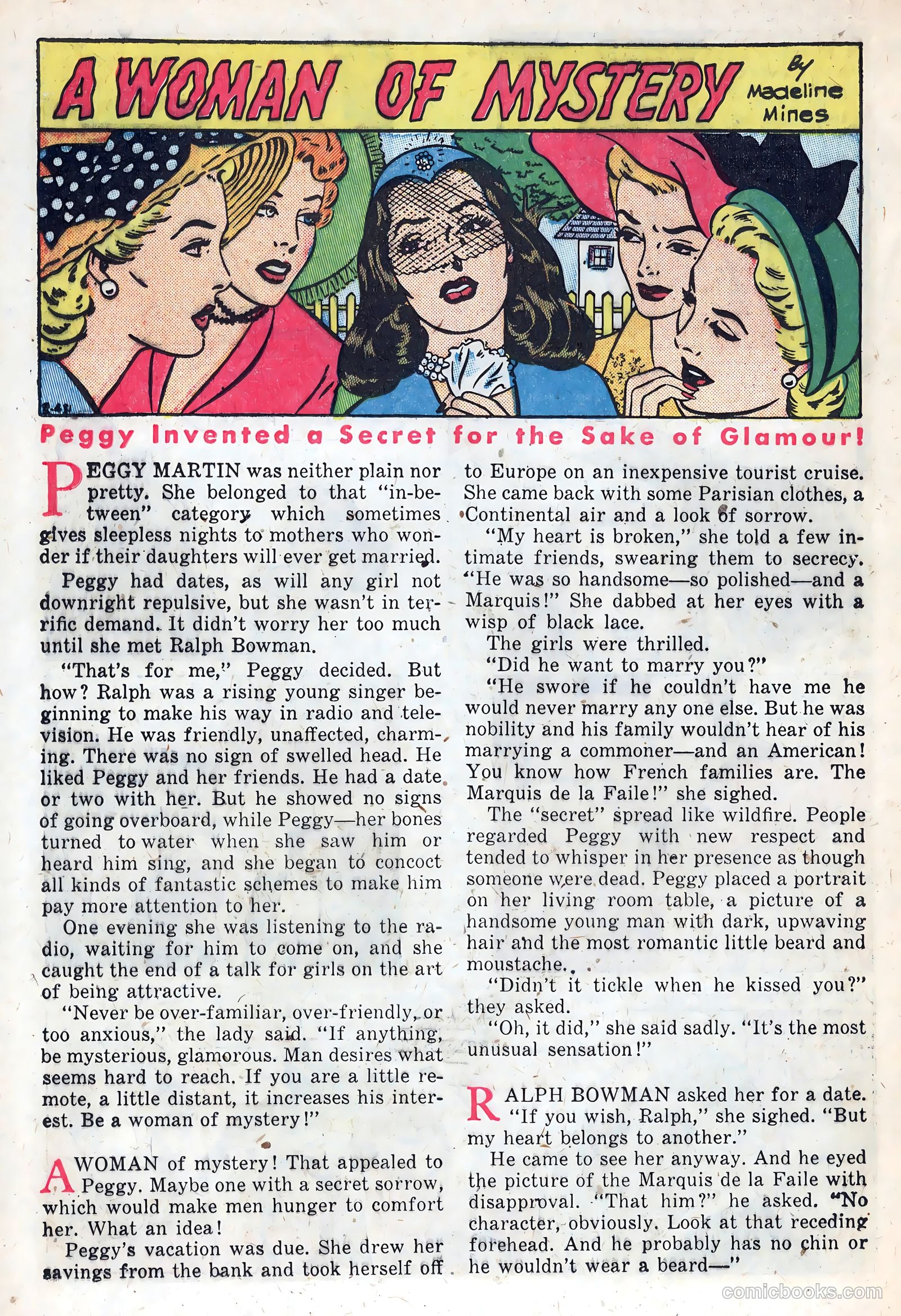 New Romances #10 (1952, Visual Editions, Inc.) — page 20 of 37