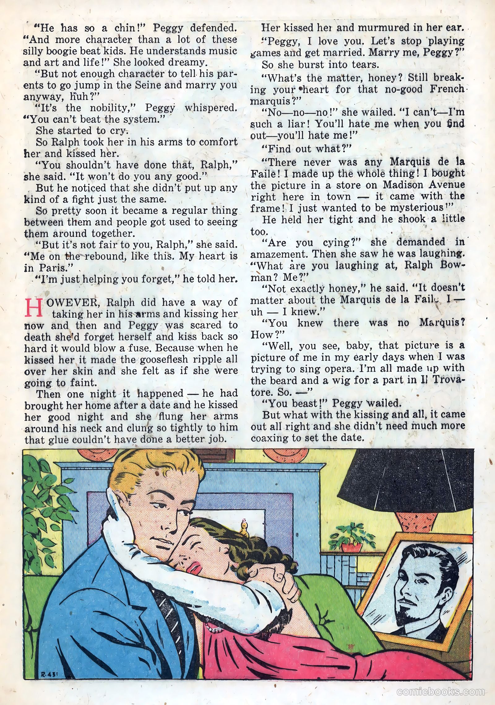 New Romances #10 (1952, Visual Editions, Inc.) — page 21 of 37