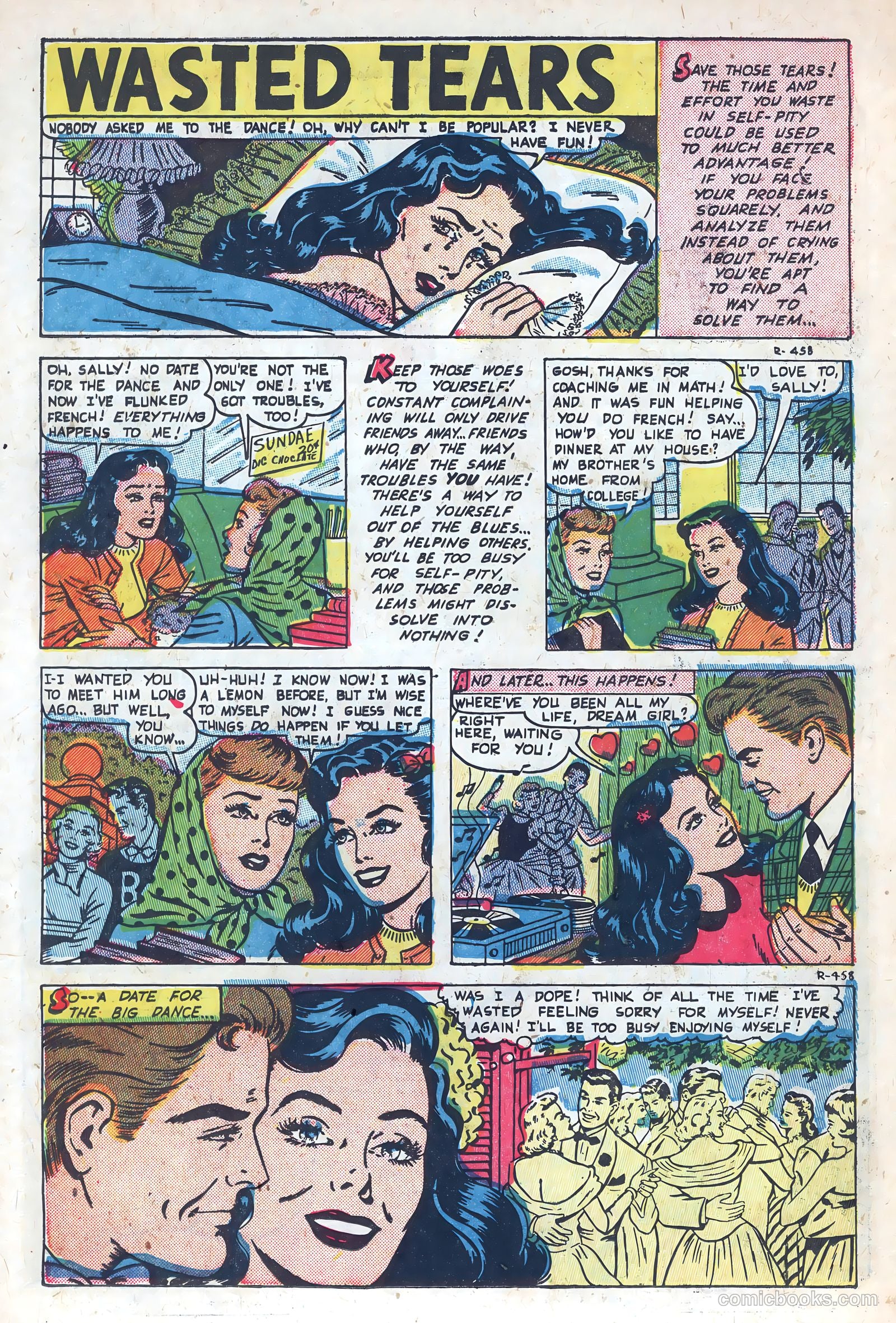 New Romances #10 (1952, Visual Editions, Inc.) — page 22 of 37