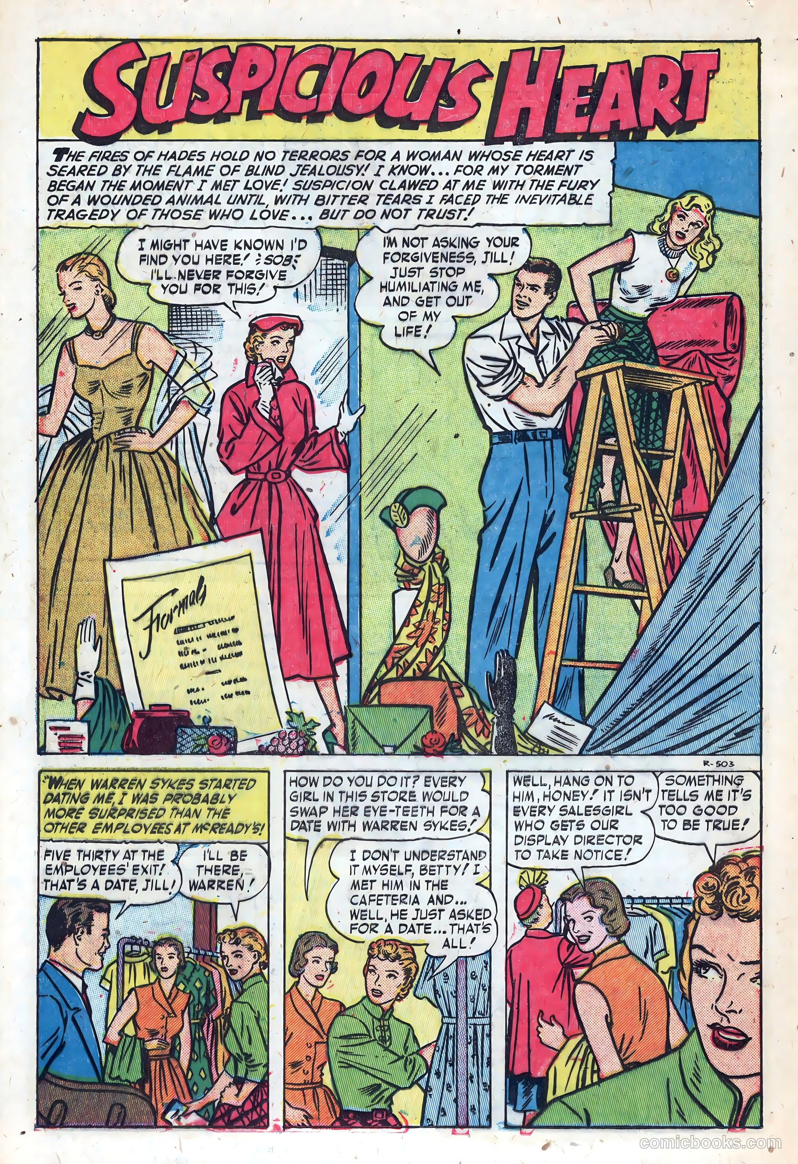 New Romances #10 (1952, Visual Editions, Inc.) — page 24 of 37