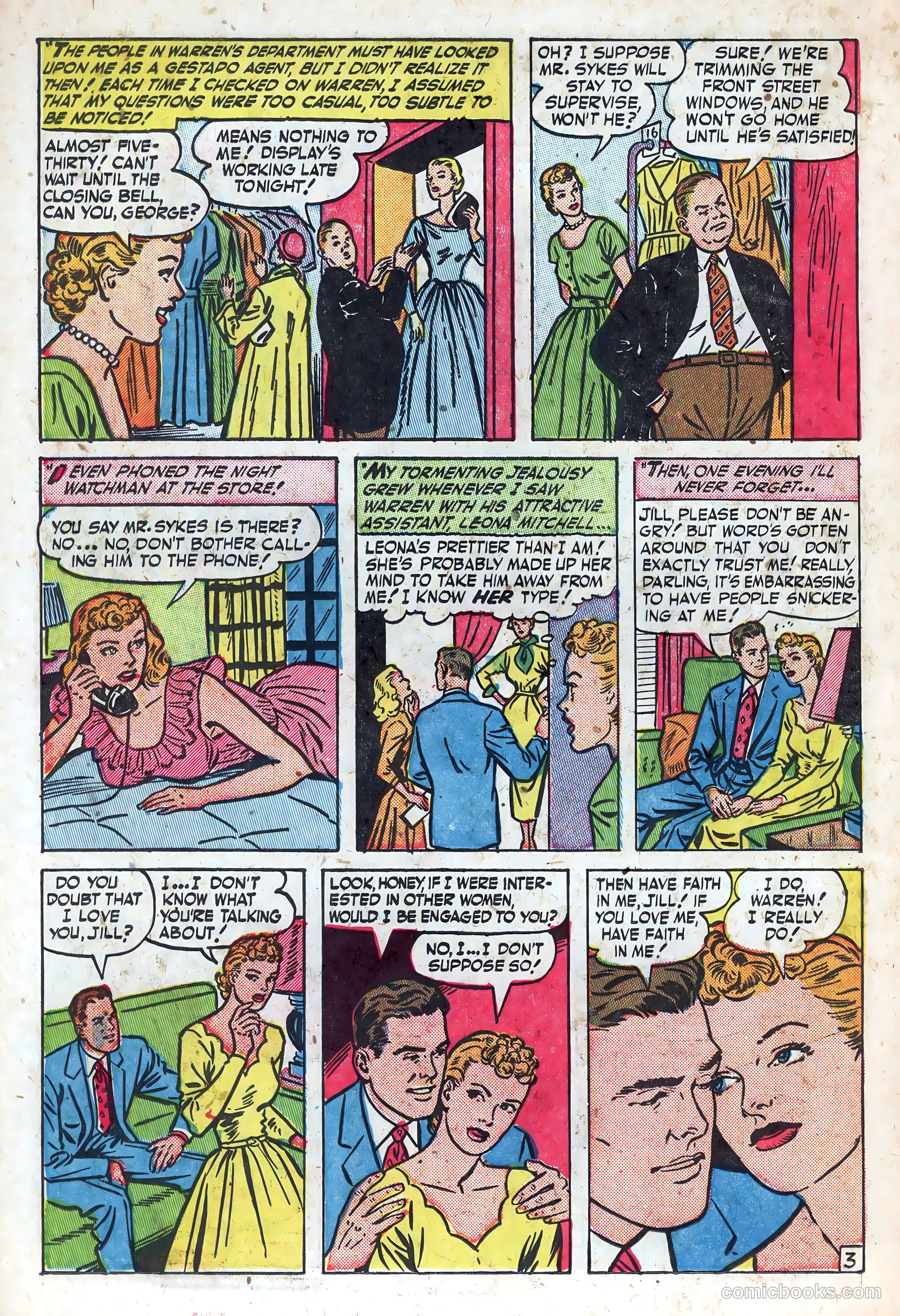 New Romances #10 (1952, Visual Editions, Inc.) — page 26 of 37