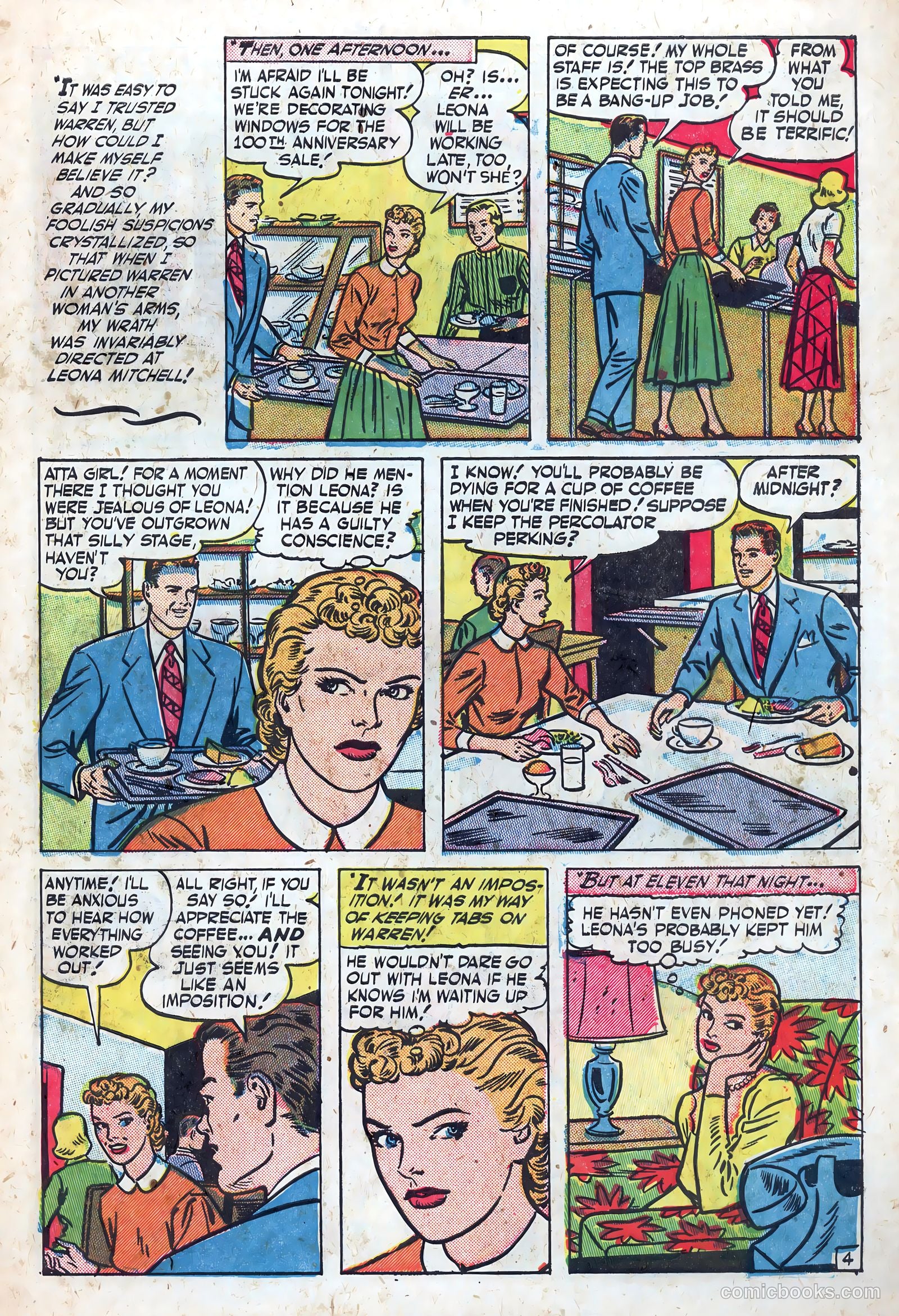 New Romances #10 (1952, Visual Editions, Inc.) — page 27 of 37