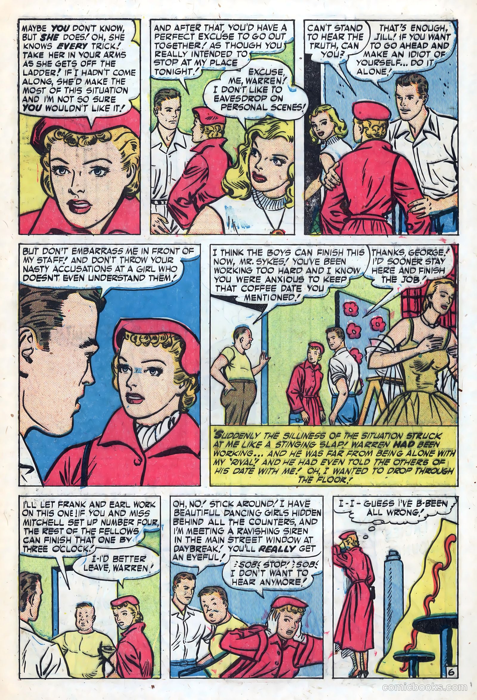 New Romances #10 (1952, Visual Editions, Inc.) — page 29 of 37