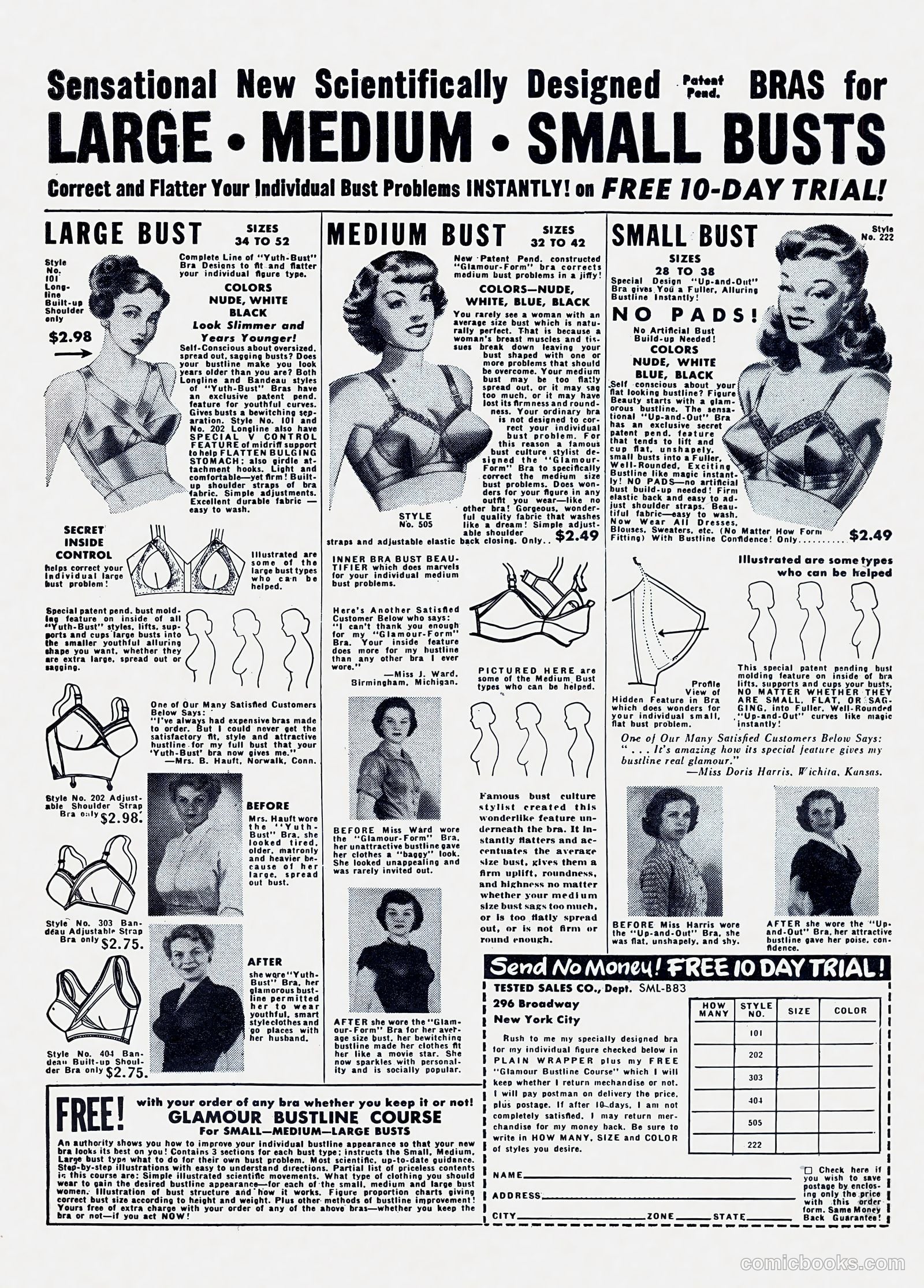 New Romances #10 (1952, Visual Editions, Inc.) — page 35 of 37