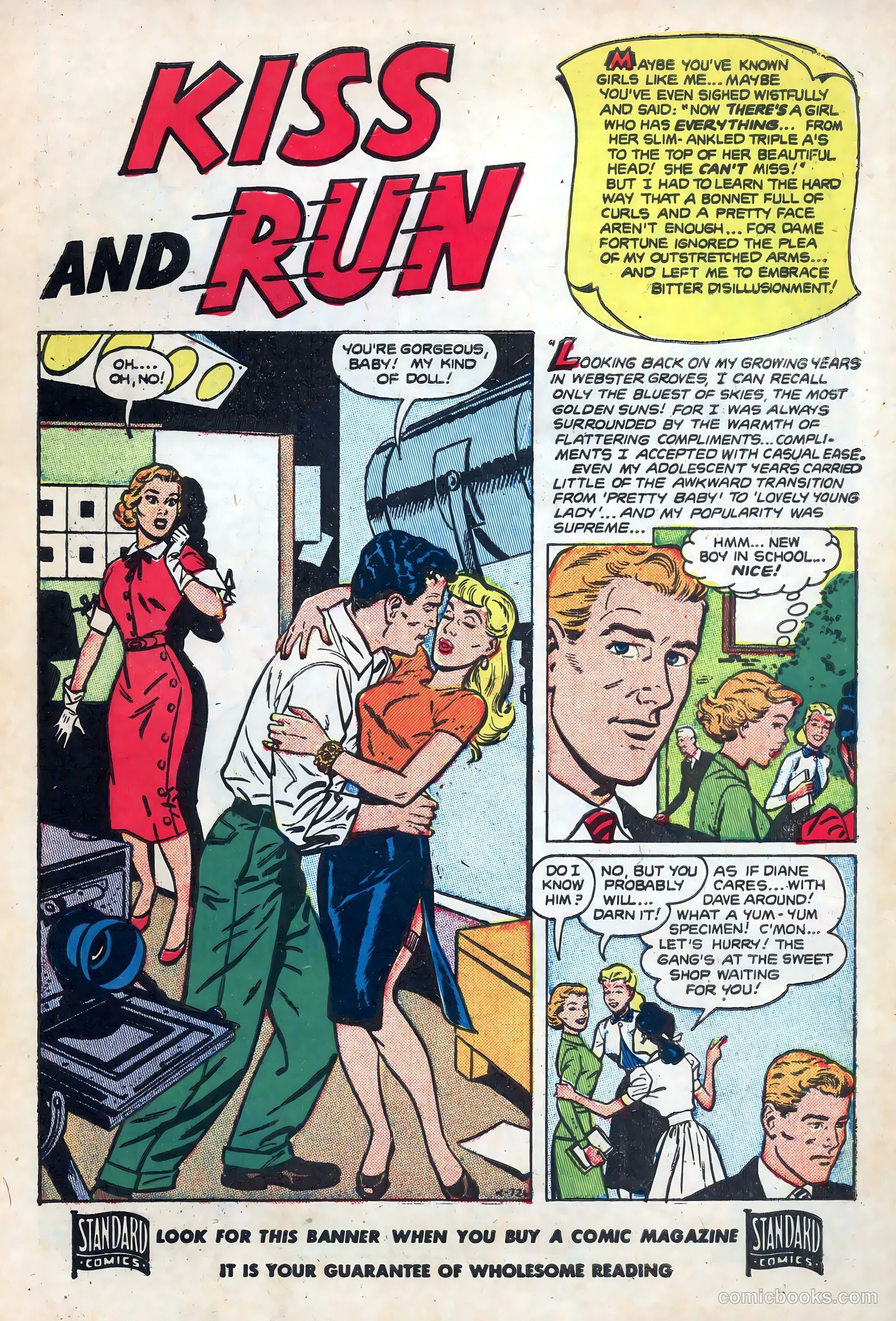 New Romances #14 (1952, Visual Editions, Inc.) — page 3 of 37
