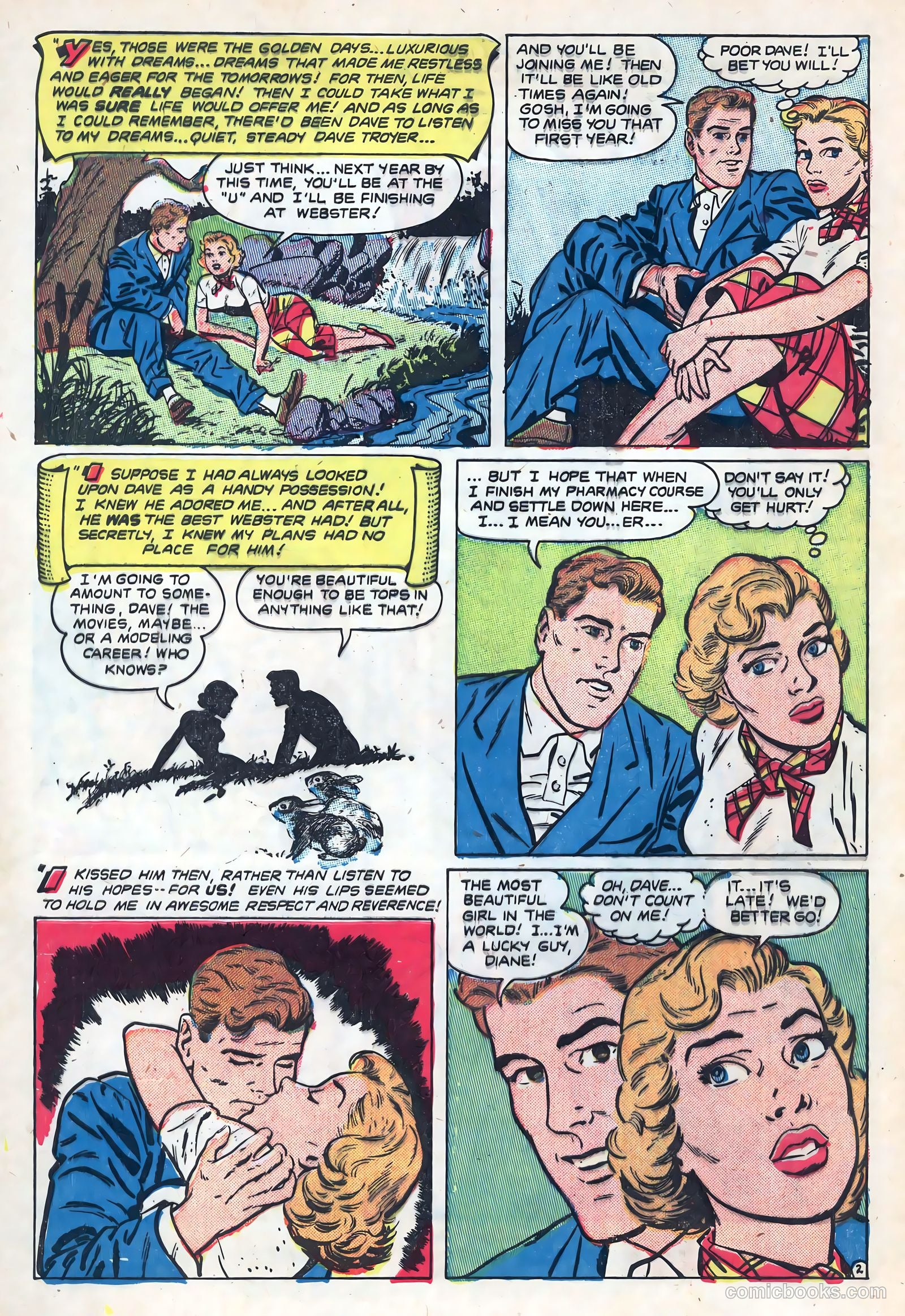 New Romances #14 (1952, Visual Editions, Inc.) — page 4 of 37