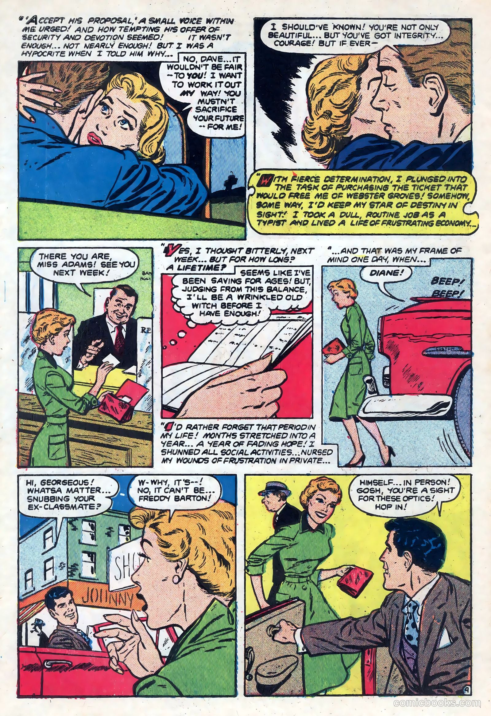 New Romances #14 (1952, Visual Editions, Inc.) — page 6 of 37