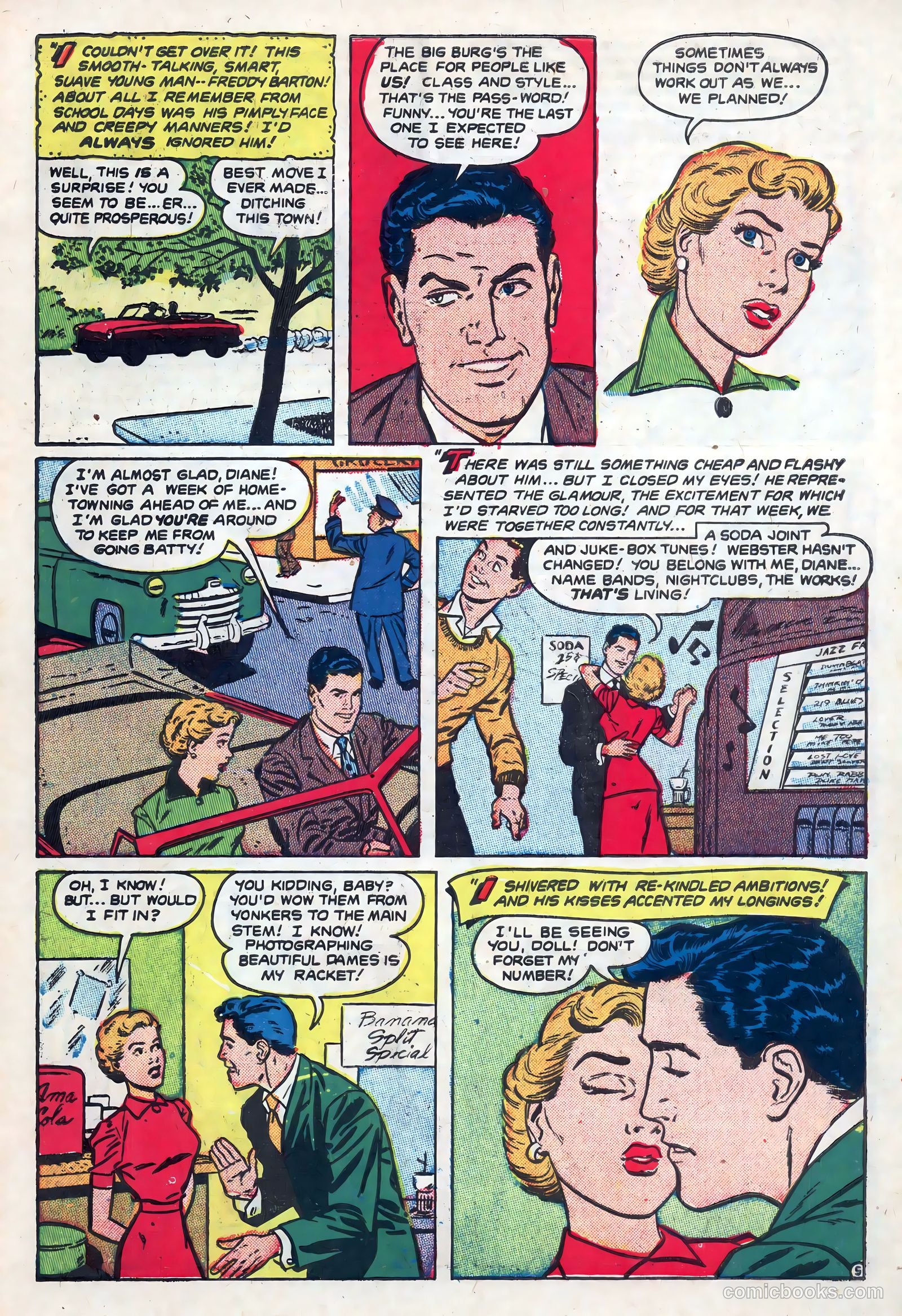 New Romances #14 (1952, Visual Editions, Inc.) — page 7 of 37