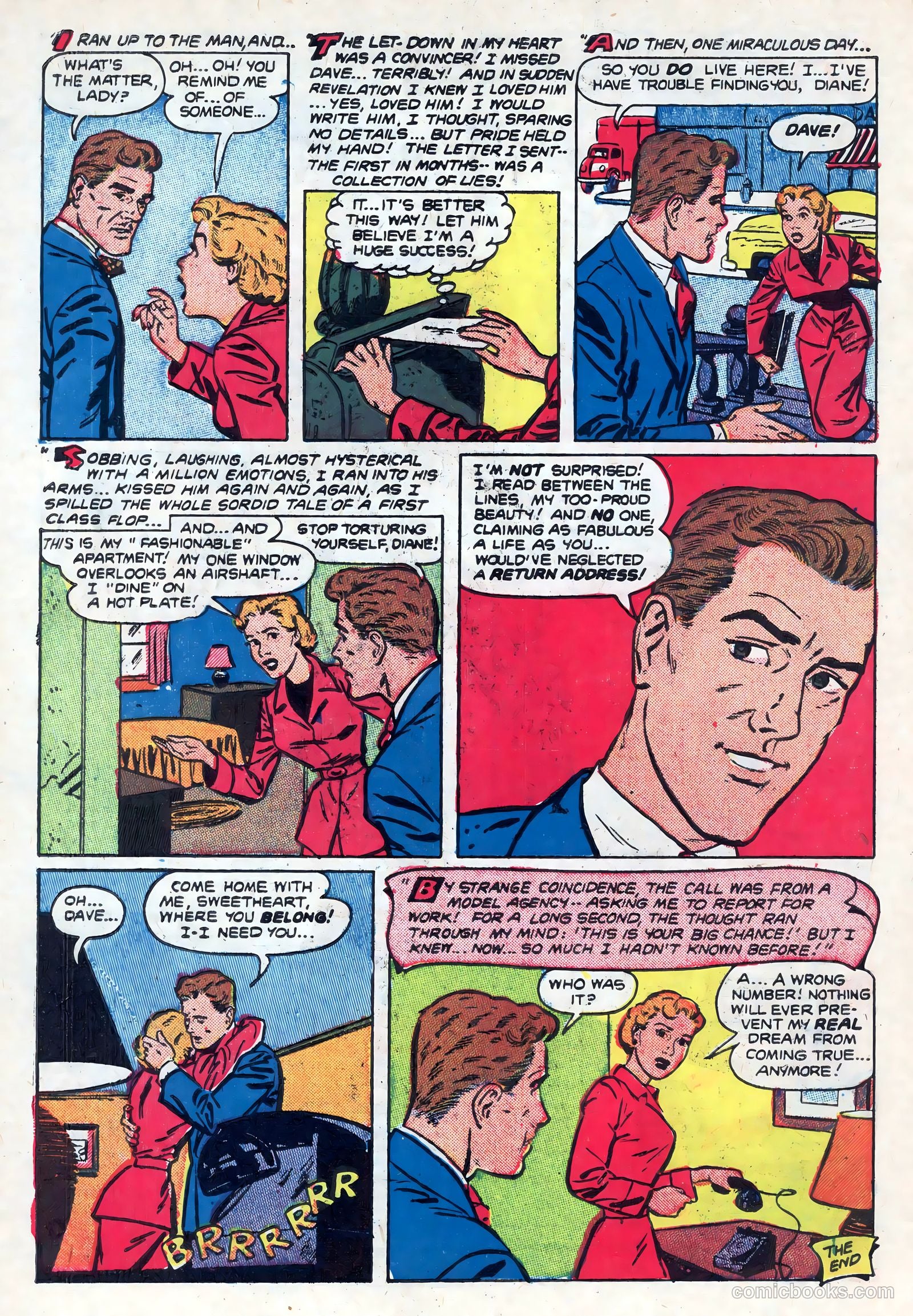 New Romances #14 (1952, Visual Editions, Inc.) — page 10 of 37