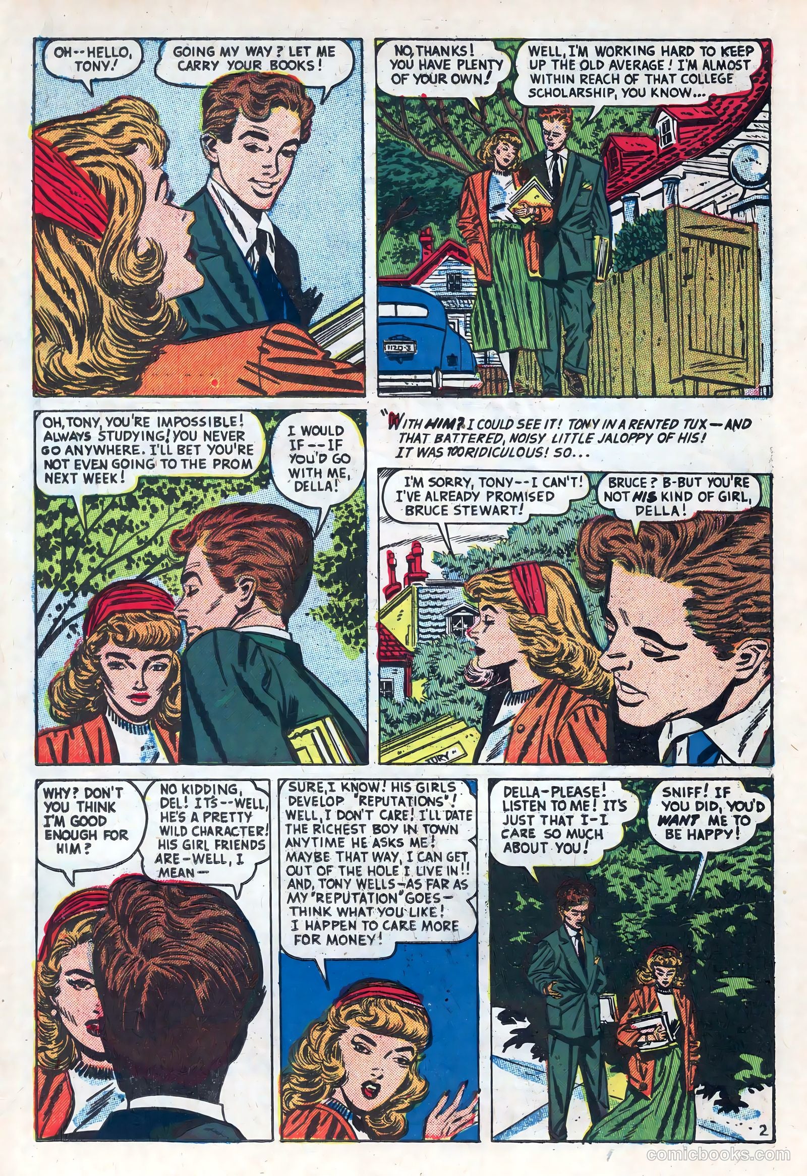 New Romances #14 (1952, Visual Editions, Inc.) — page 14 of 37