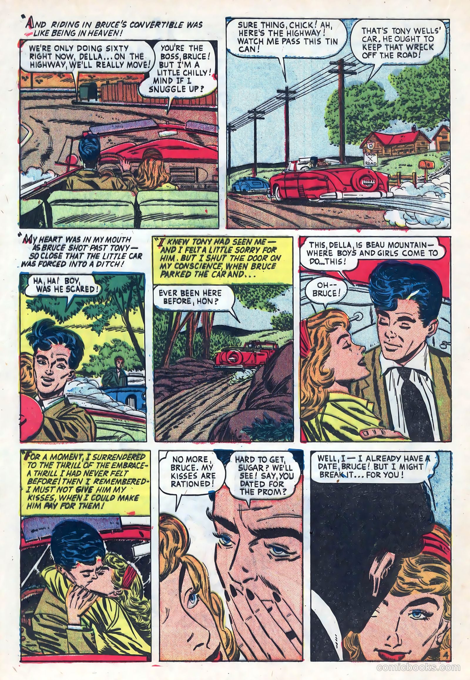 New Romances #14 (1952, Visual Editions, Inc.) — page 16 of 37
