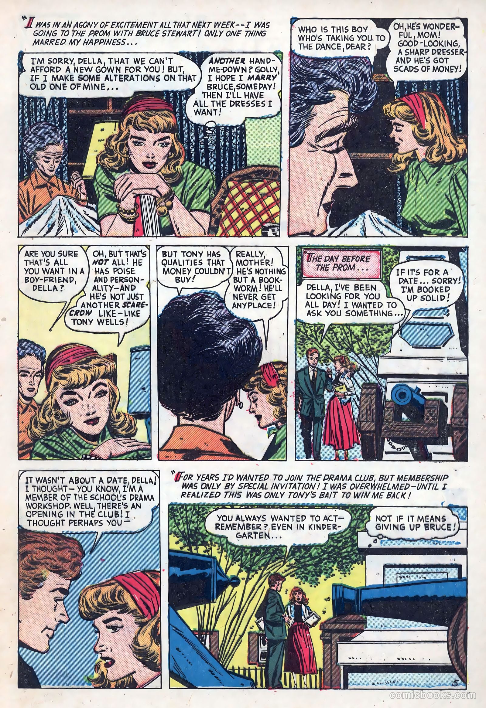 New Romances #14 (1952, Visual Editions, Inc.) — page 17 of 37