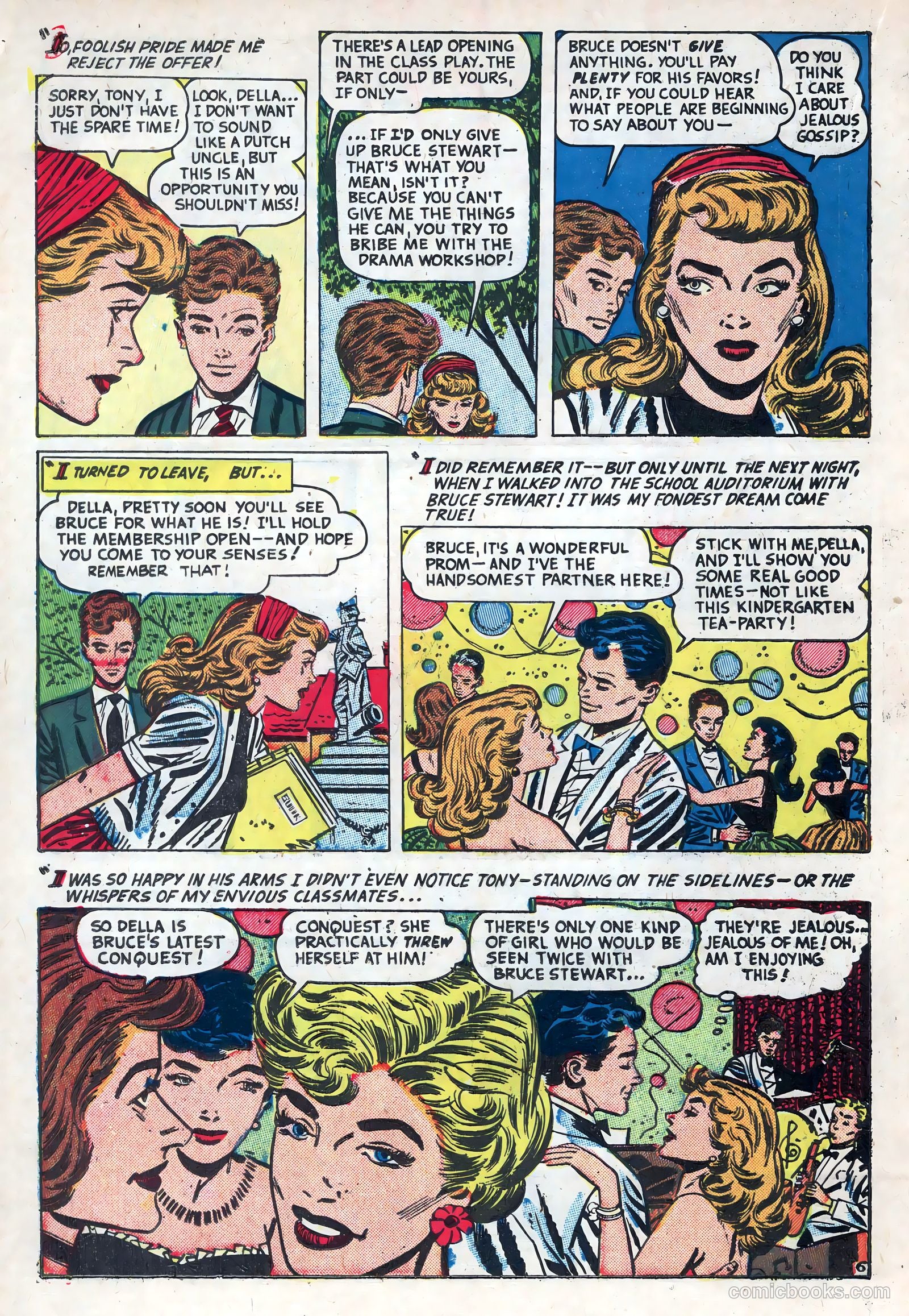 New Romances #14 (1952, Visual Editions, Inc.) — page 18 of 37
