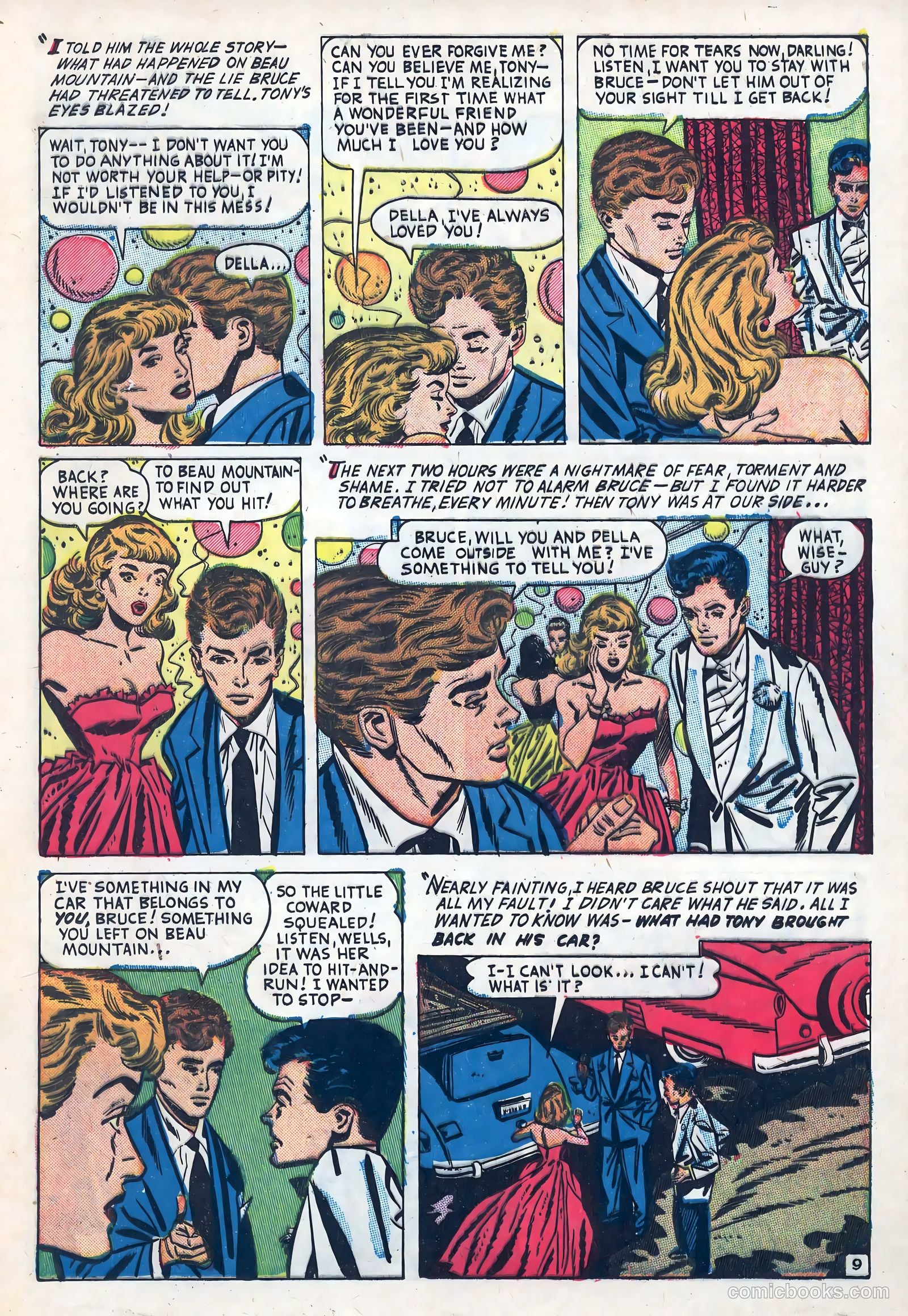 New Romances #14 (1952, Visual Editions, Inc.) — page 21 of 37