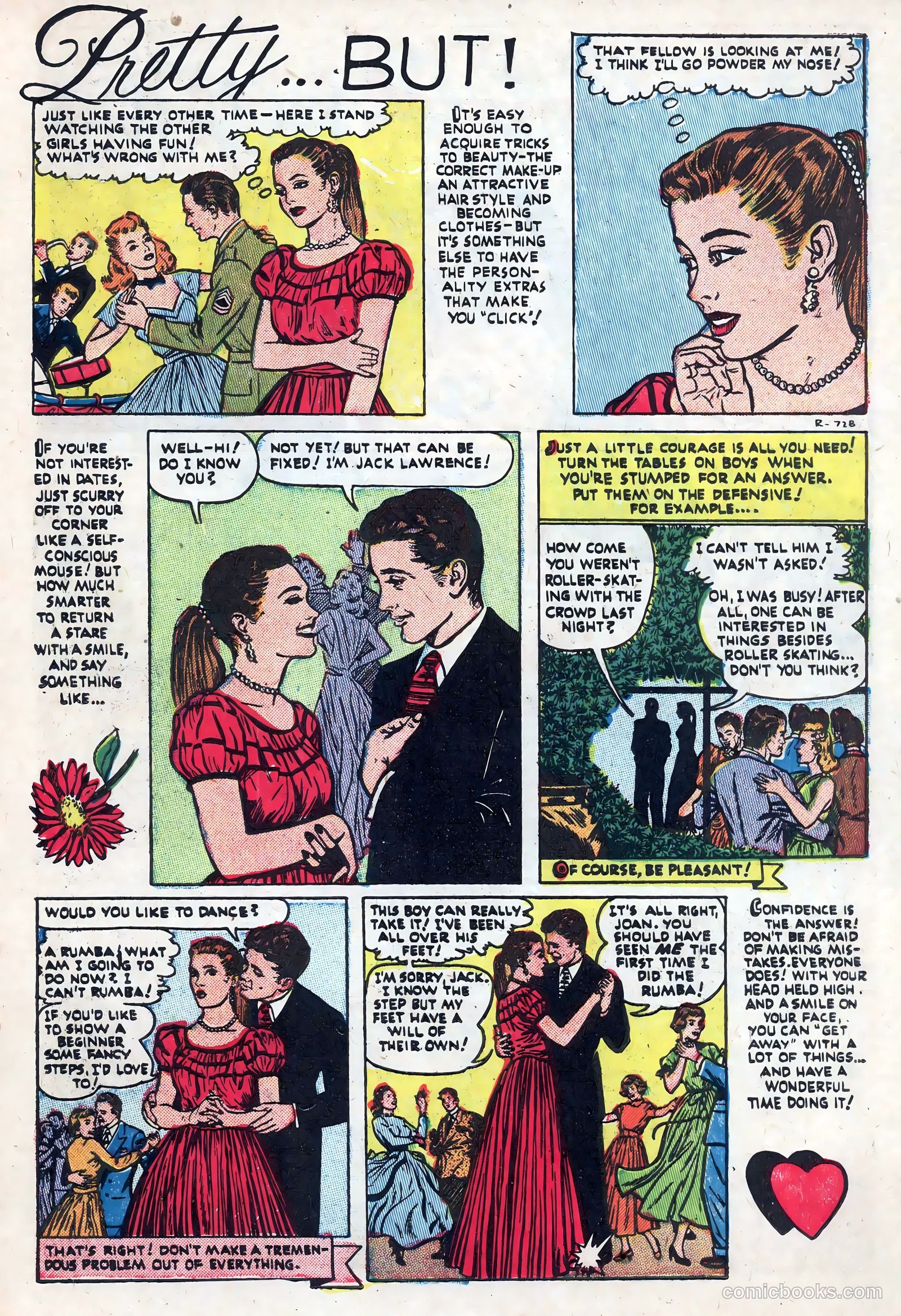 New Romances #14 (1952, Visual Editions, Inc.) — page 23 of 37