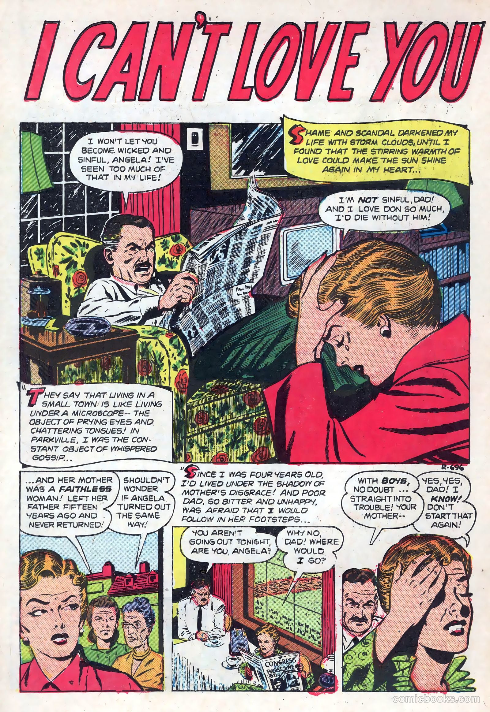 New Romances #14 (1952, Visual Editions, Inc.) — page 26 of 37