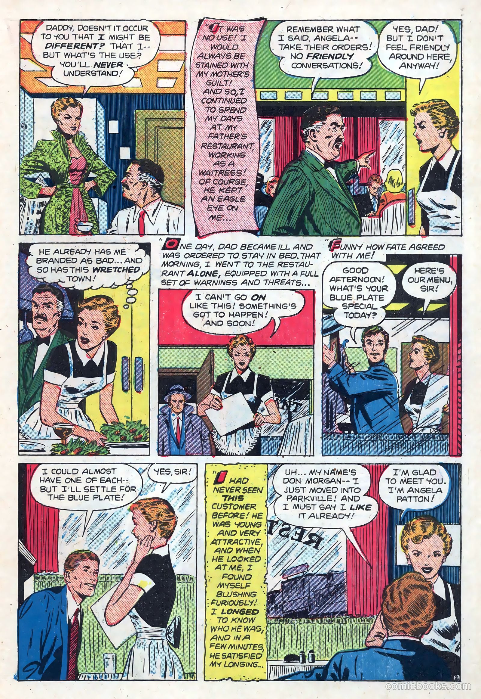 New Romances #14 (1952, Visual Editions, Inc.) — page 27 of 37