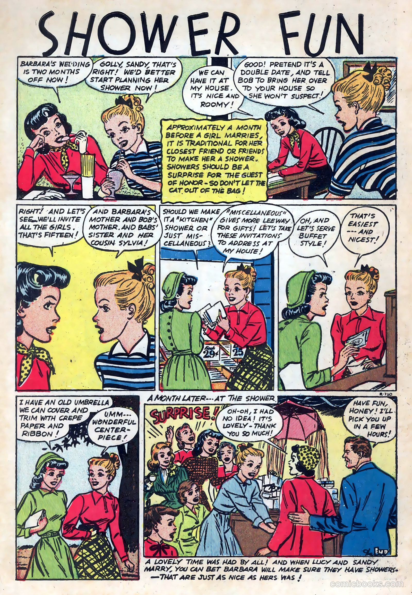 New Romances #14 (1952, Visual Editions, Inc.) — page 34 of 37