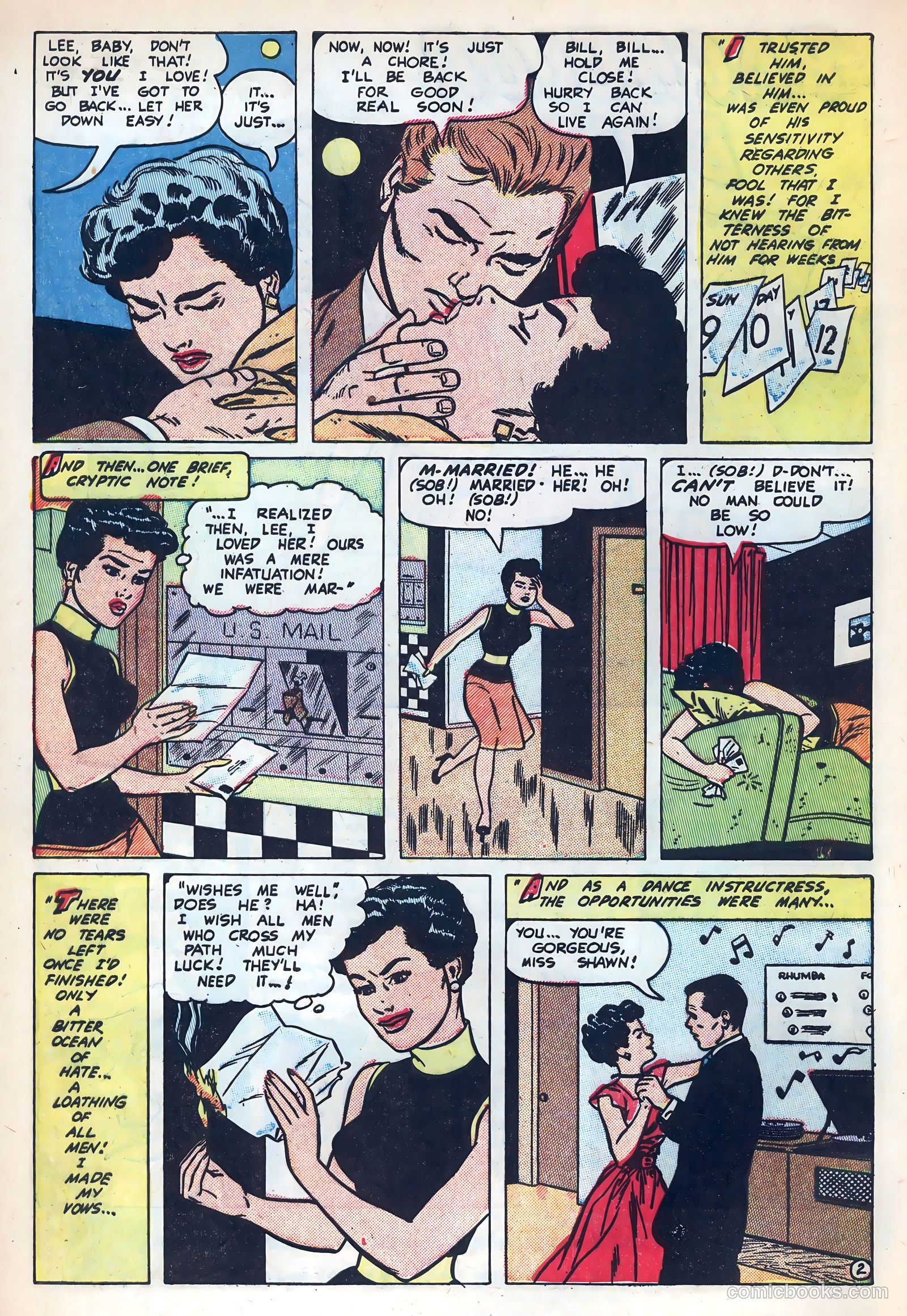 New Romances #20 (1954, Visual Editions, Inc.) — page 4 of 37