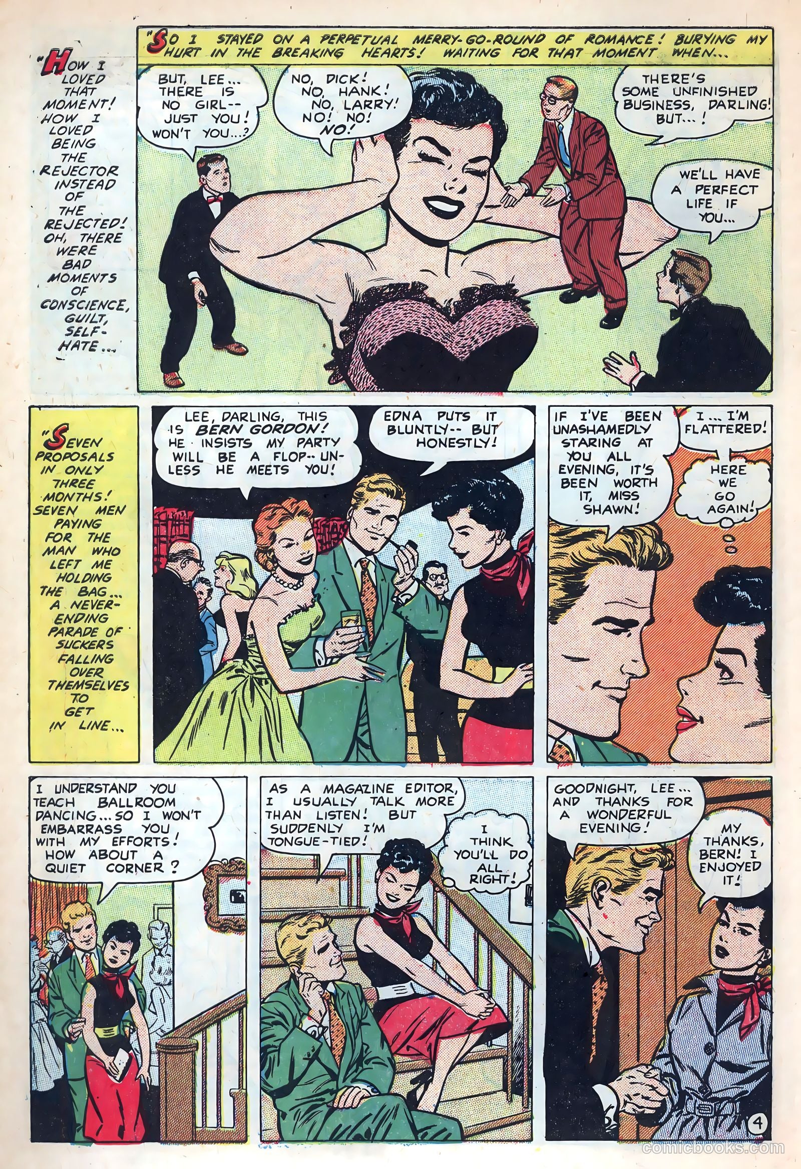 New Romances #20 (1954, Visual Editions, Inc.) — page 6 of 37