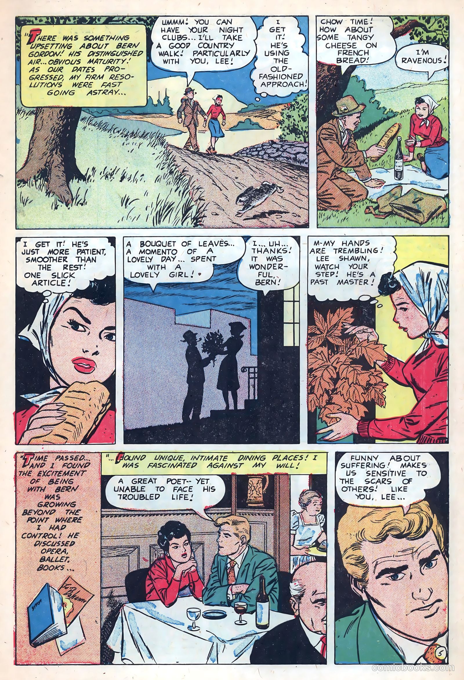 New Romances #20 (1954, Visual Editions, Inc.) — page 7 of 37