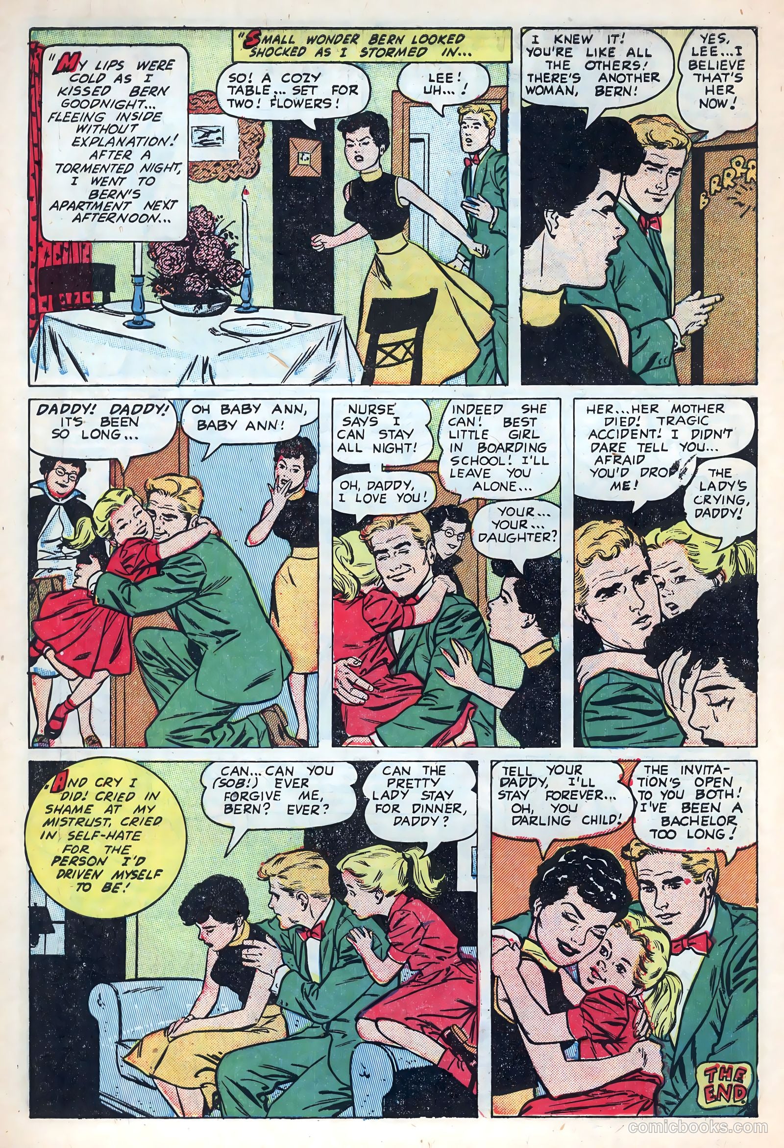New Romances #20 (1954, Visual Editions, Inc.) — page 10 of 37