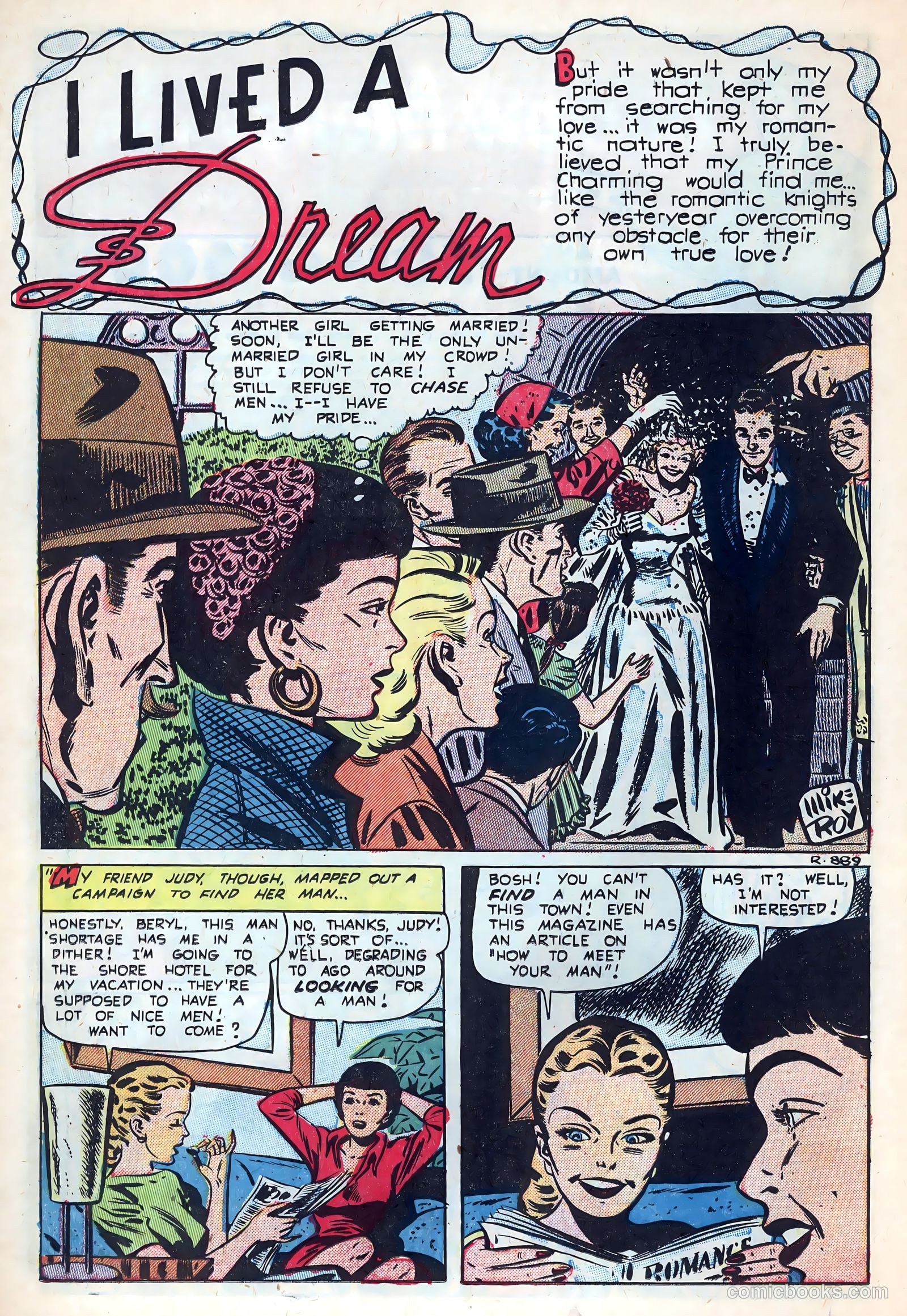 New Romances #20 (1954, Visual Editions, Inc.) — page 14 of 37