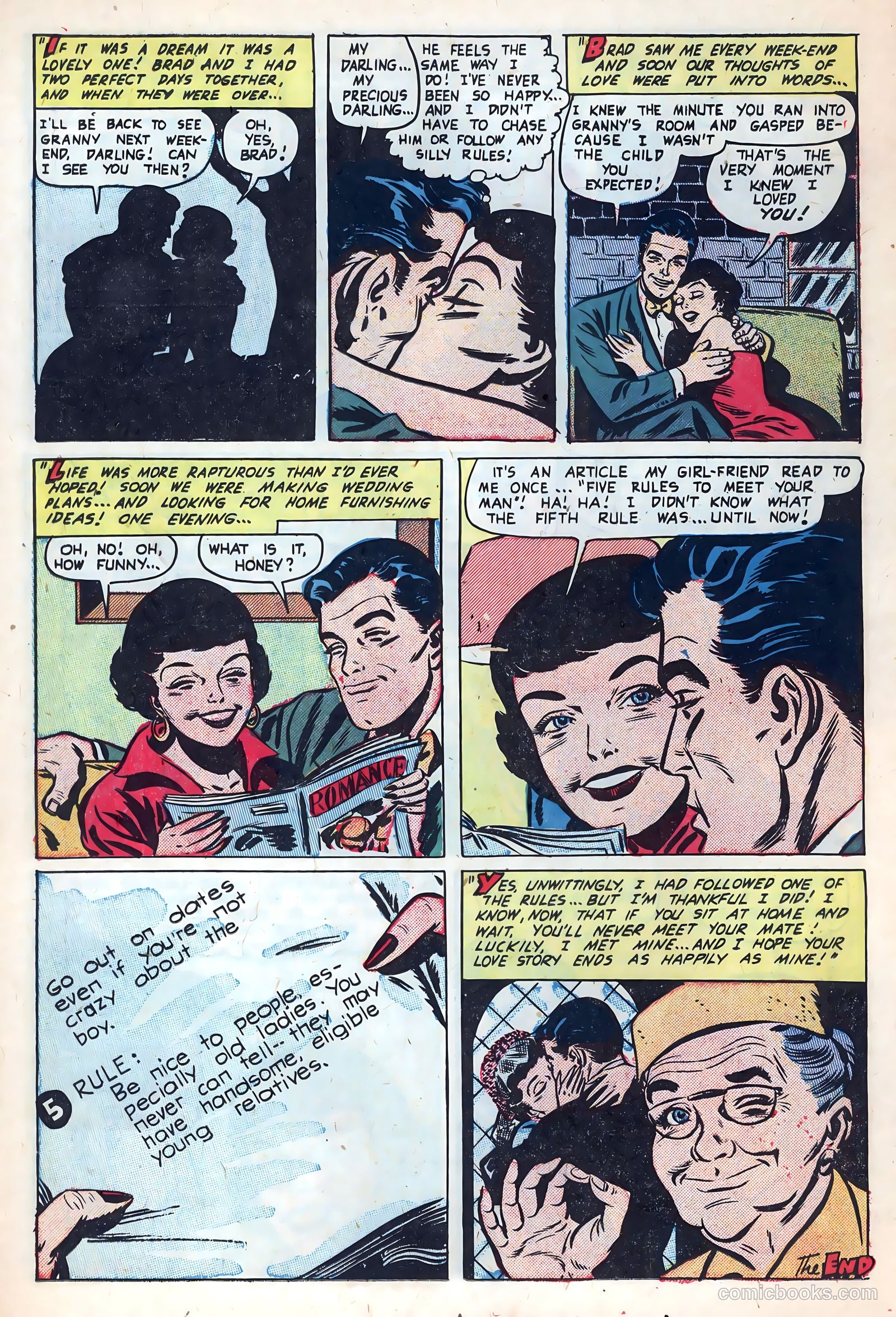 New Romances #20 (1954, Visual Editions, Inc.) — page 18 of 37