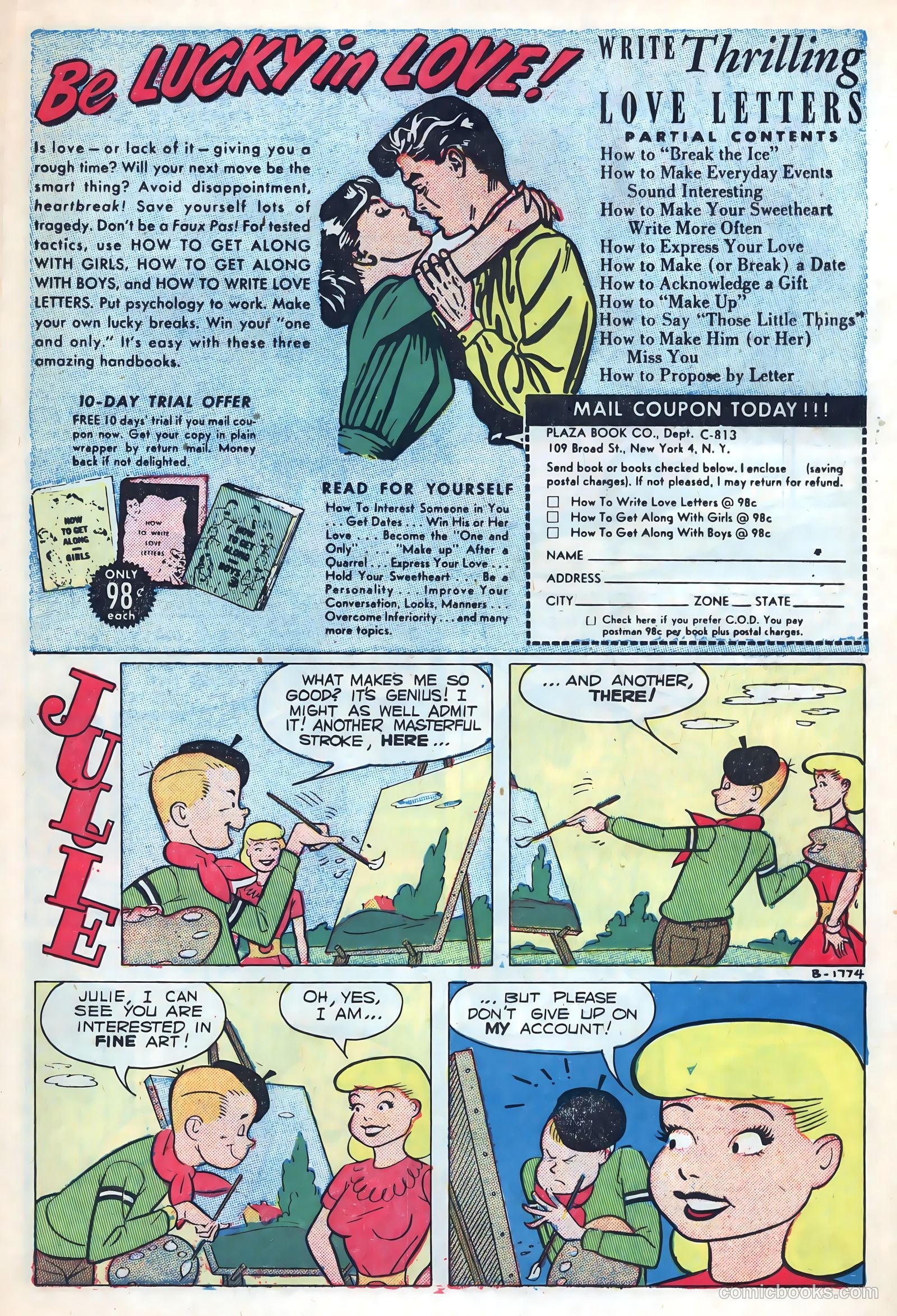 New Romances #20 (1954, Visual Editions, Inc.) — page 19 of 37