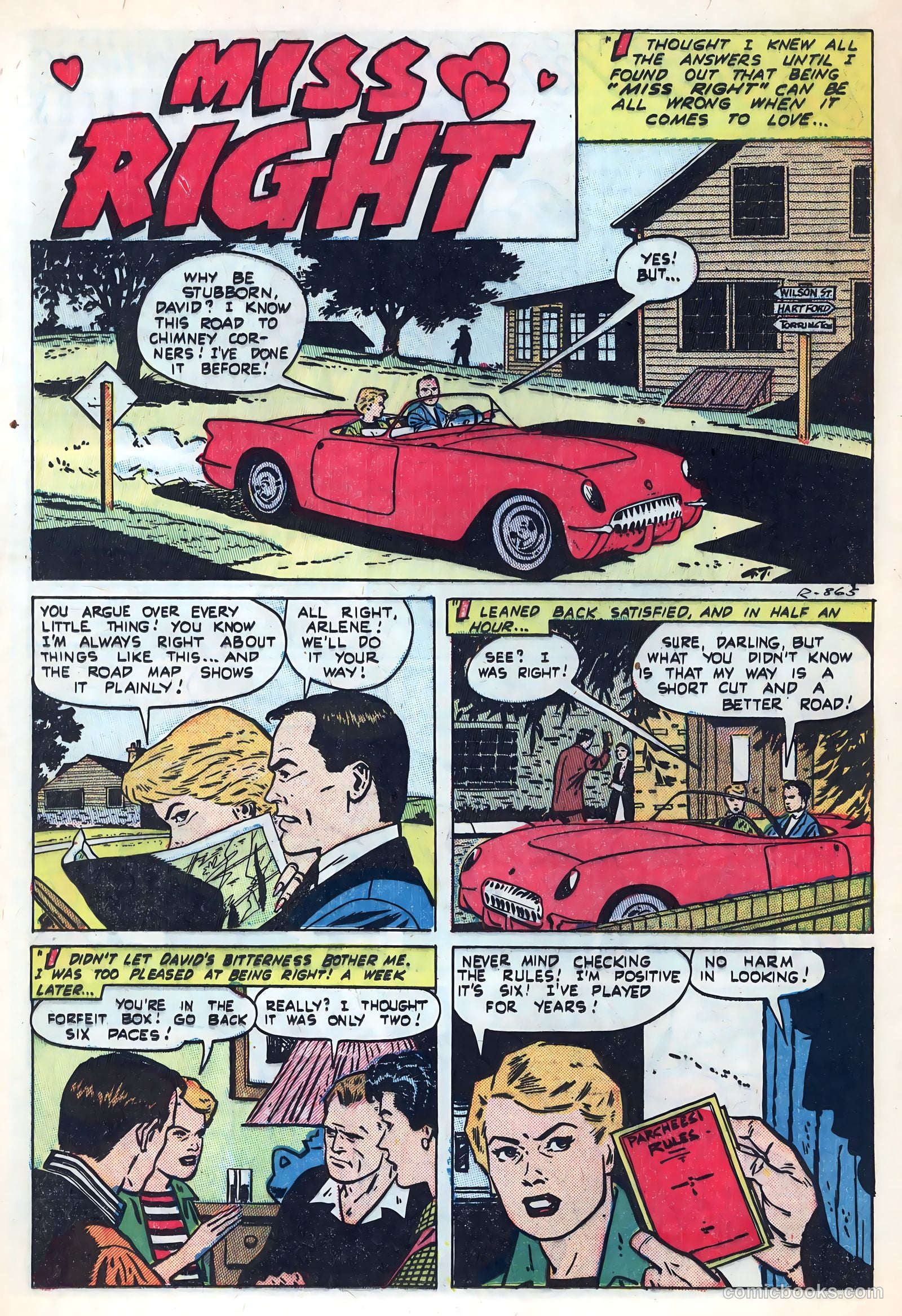 New Romances #20 (1954, Visual Editions, Inc.) — page 20 of 37