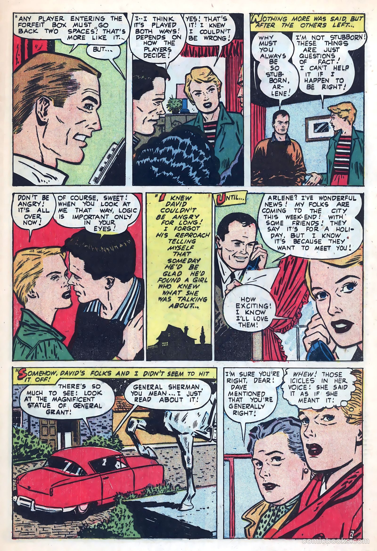 New Romances #20 (1954, Visual Editions, Inc.) — page 21 of 37