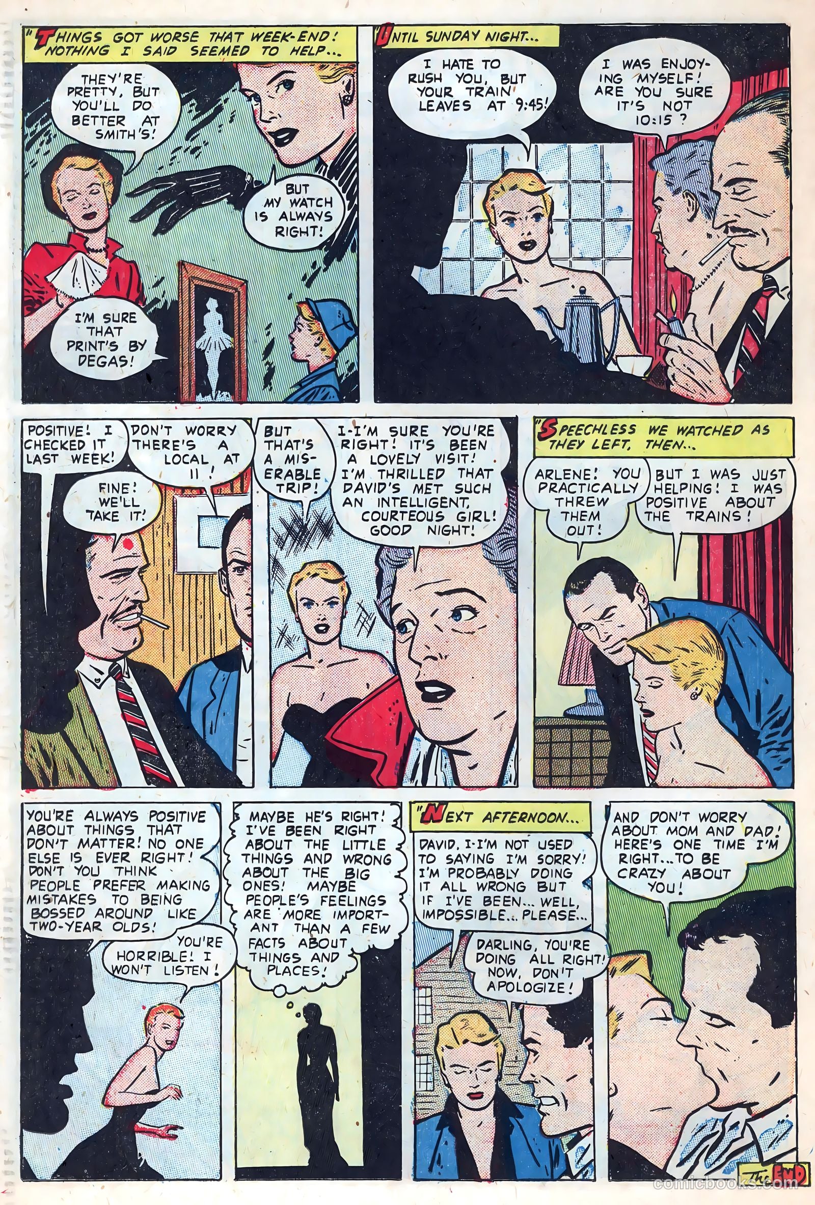 New Romances #20 (1954, Visual Editions, Inc.) — page 22 of 37