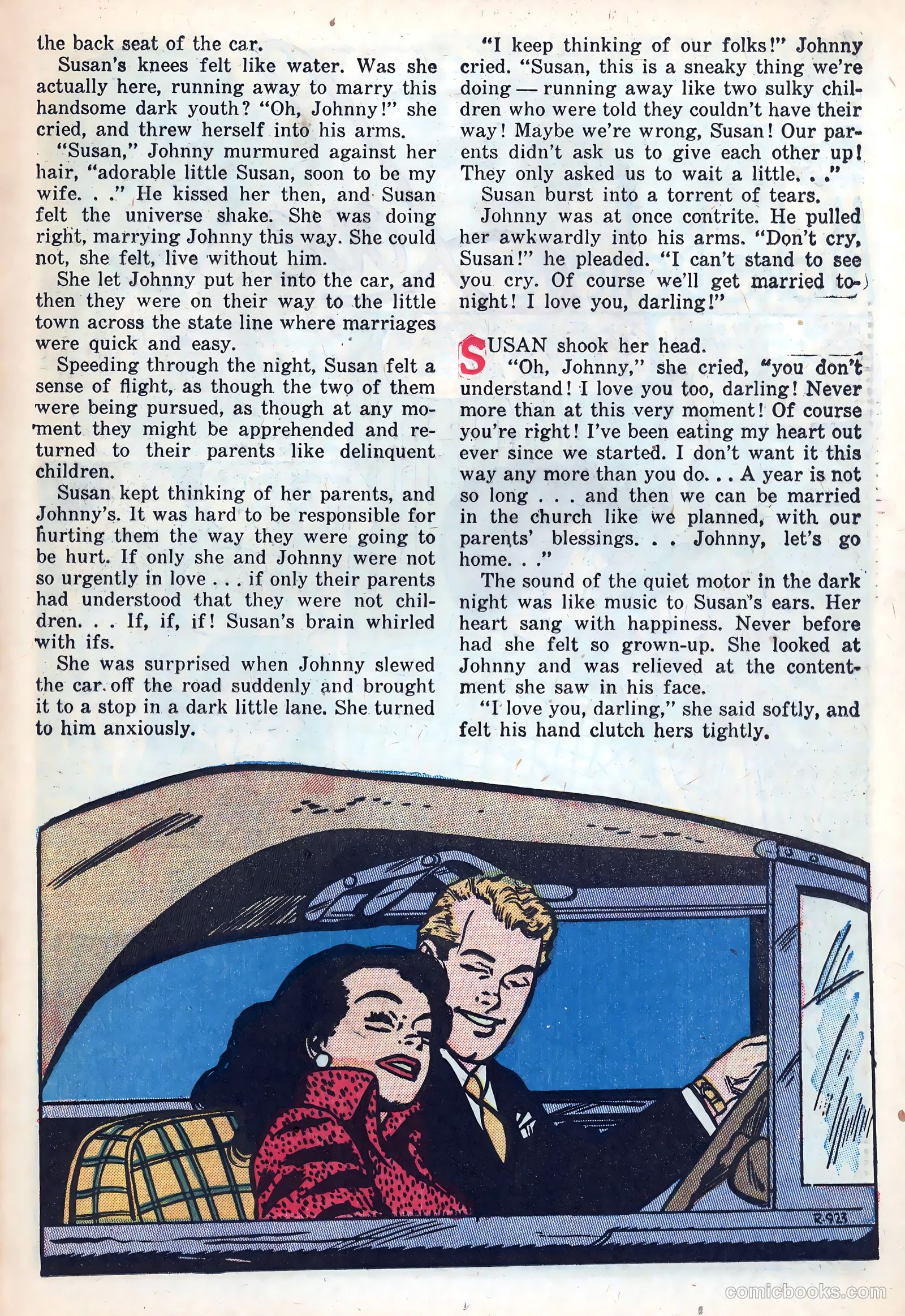 New Romances #20 (1954, Visual Editions, Inc.) — page 25 of 37