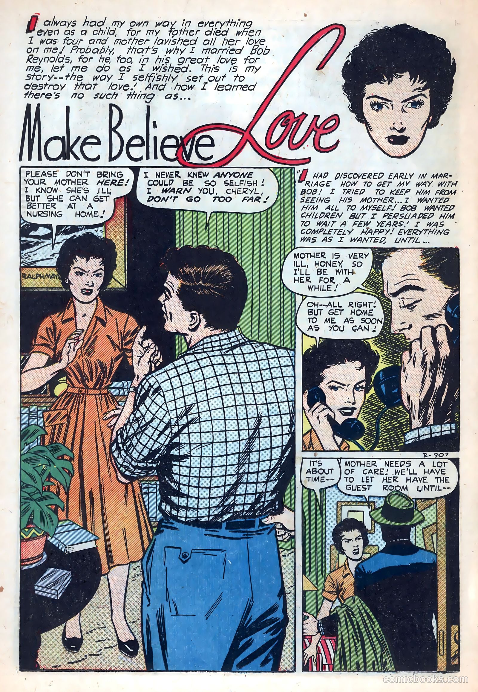New Romances #20 (1954, Visual Editions, Inc.) — page 26 of 37