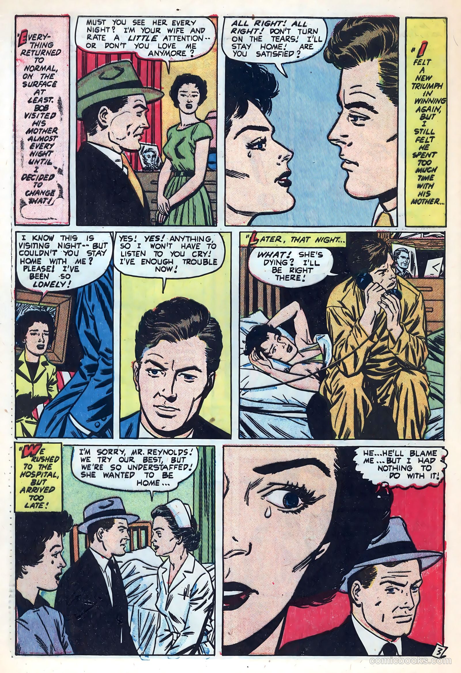 New Romances #20 (1954, Visual Editions, Inc.) — page 28 of 37