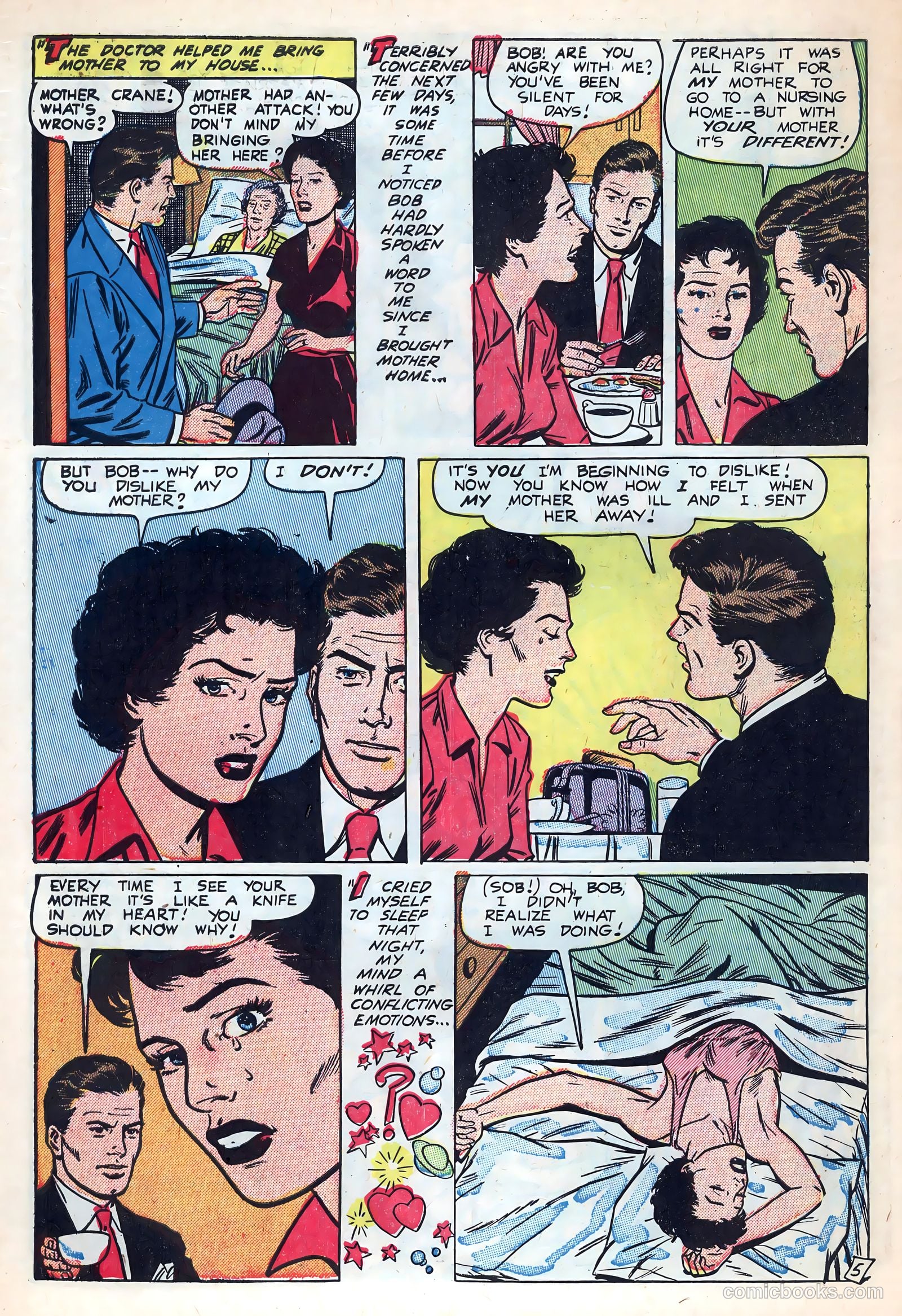 New Romances #20 (1954, Visual Editions, Inc.) — page 30 of 37