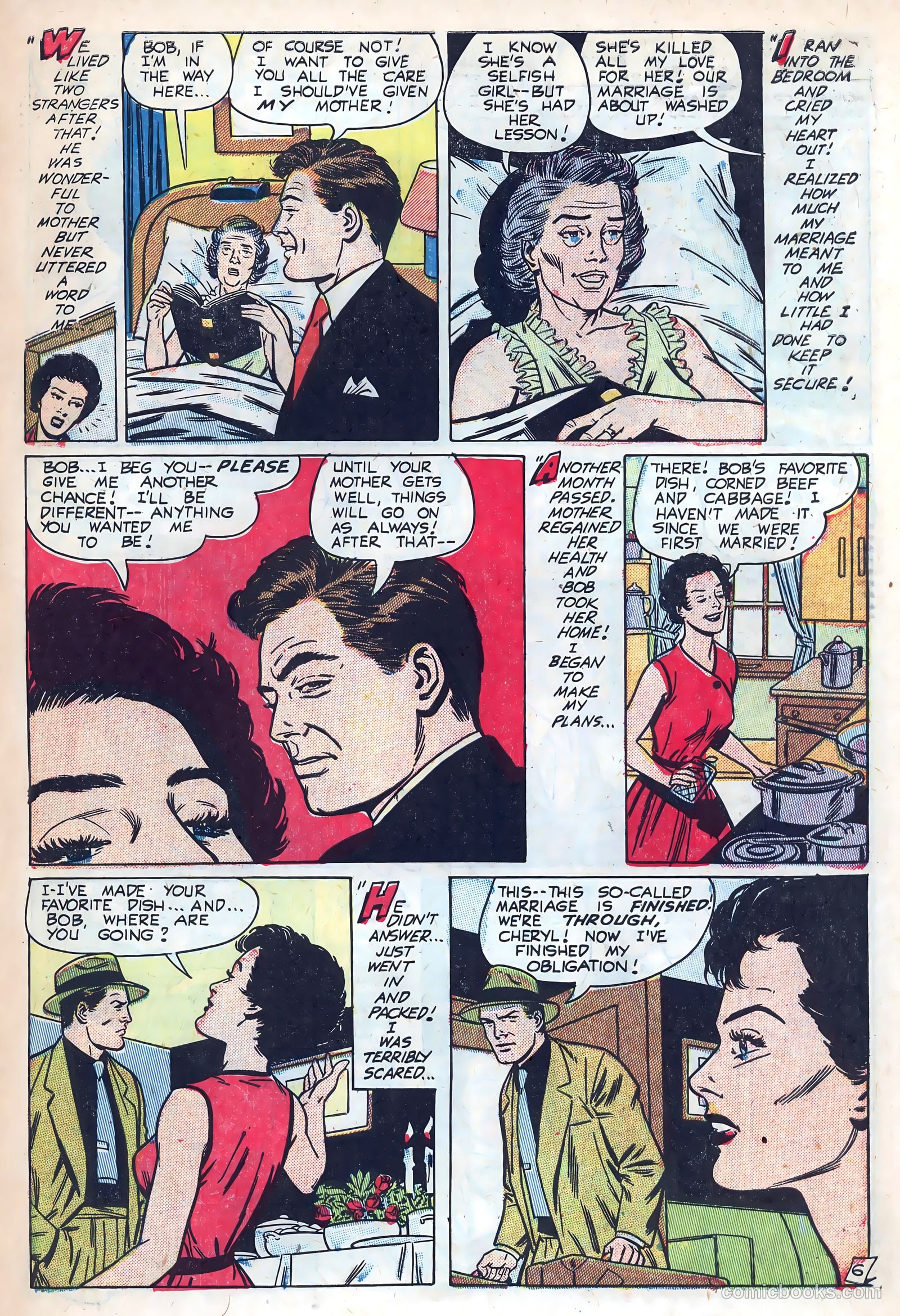 New Romances #20 (1954, Visual Editions, Inc.) — page 31 of 37