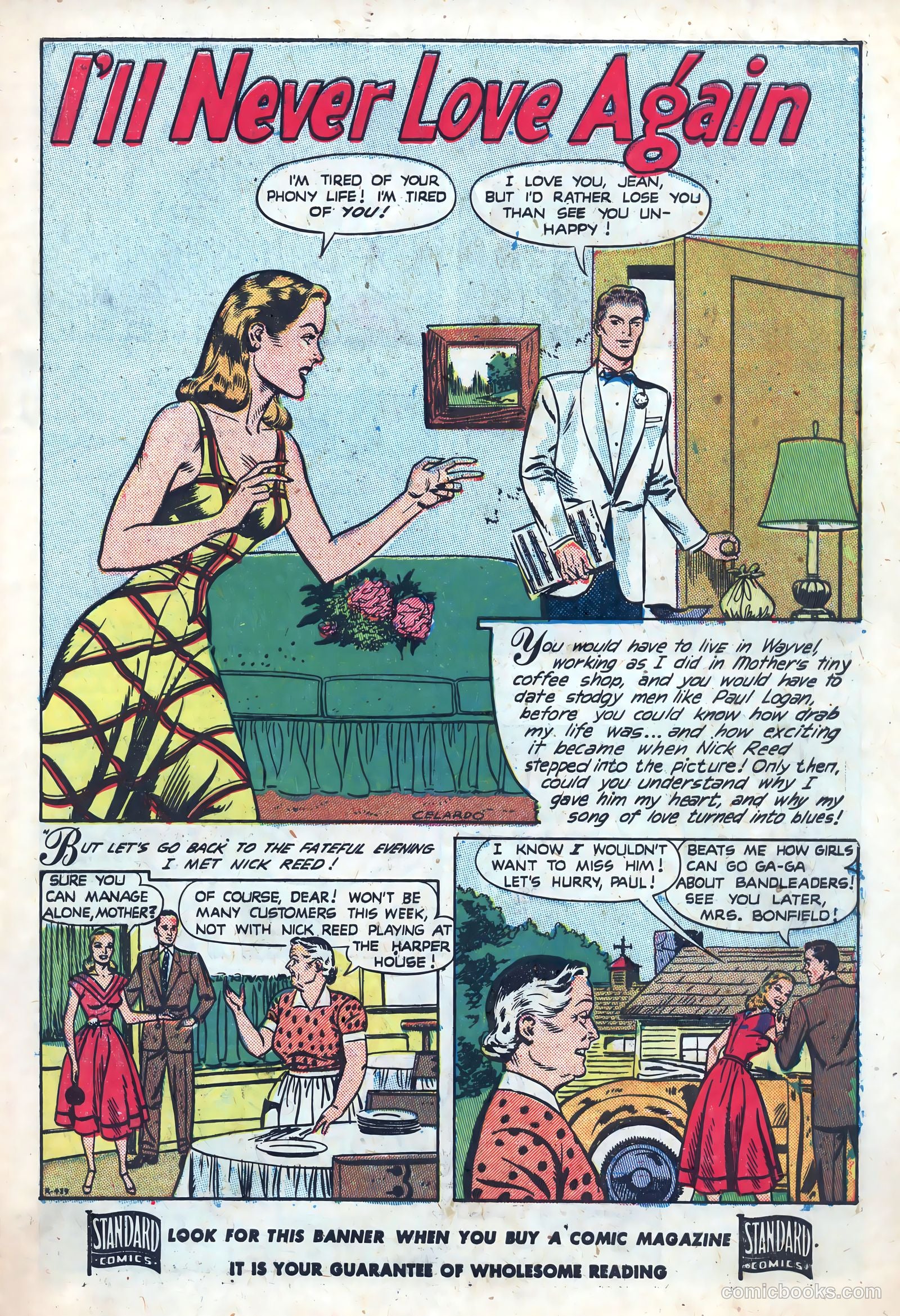 New Romances #9 (1952) — page 3 of 37