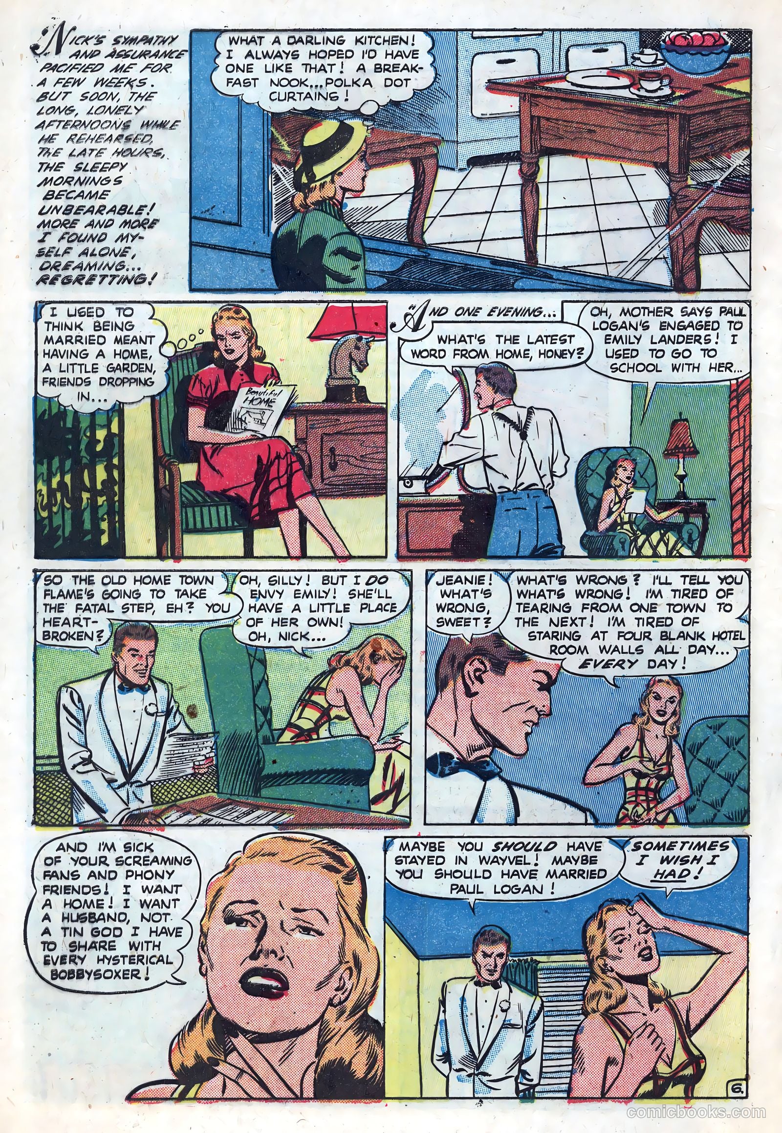 New Romances #9 (1952) — page 8 of 37