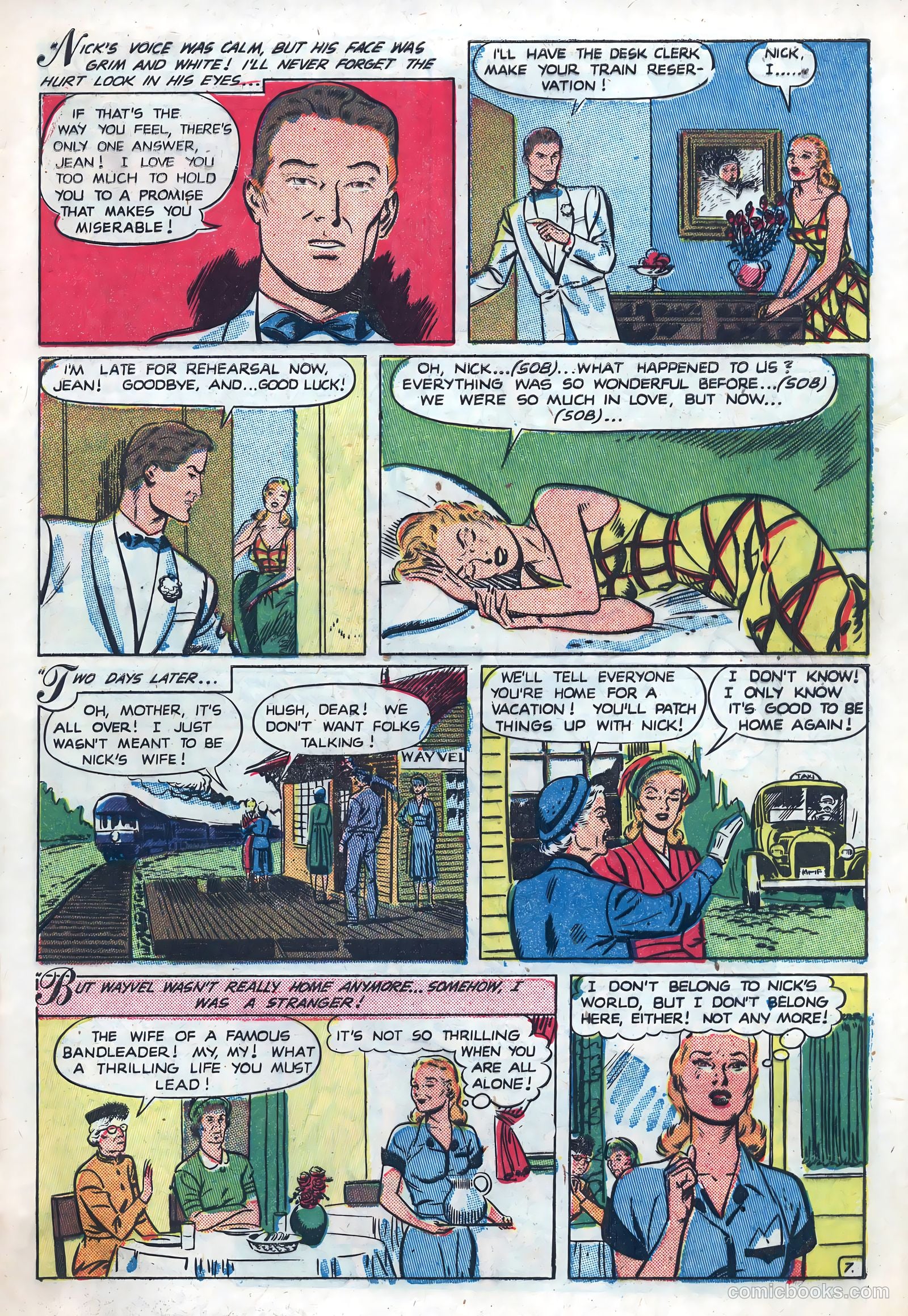 New Romances #9 (1952) — page 9 of 37
