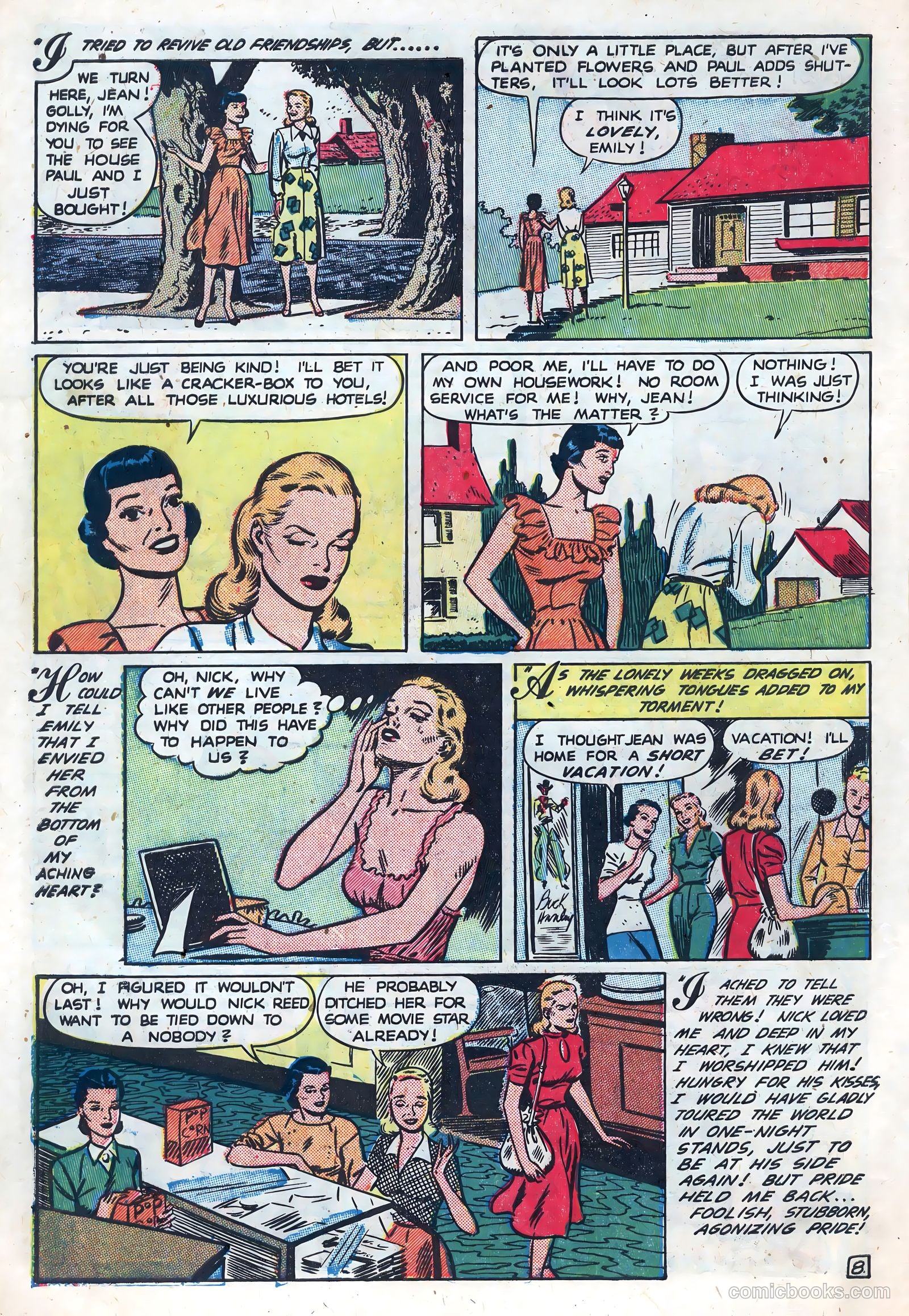 New Romances #9 (1952) — page 10 of 37