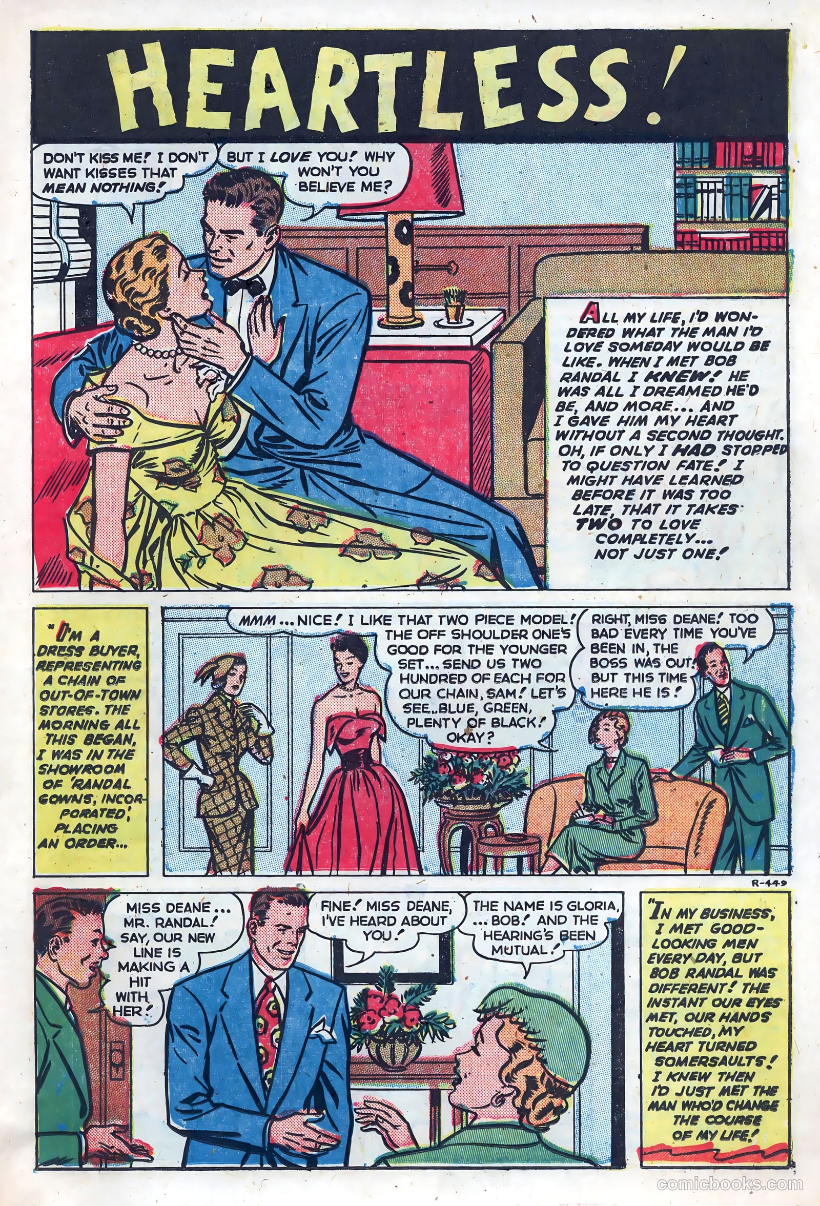 New Romances #9 (1952) — page 15 of 37