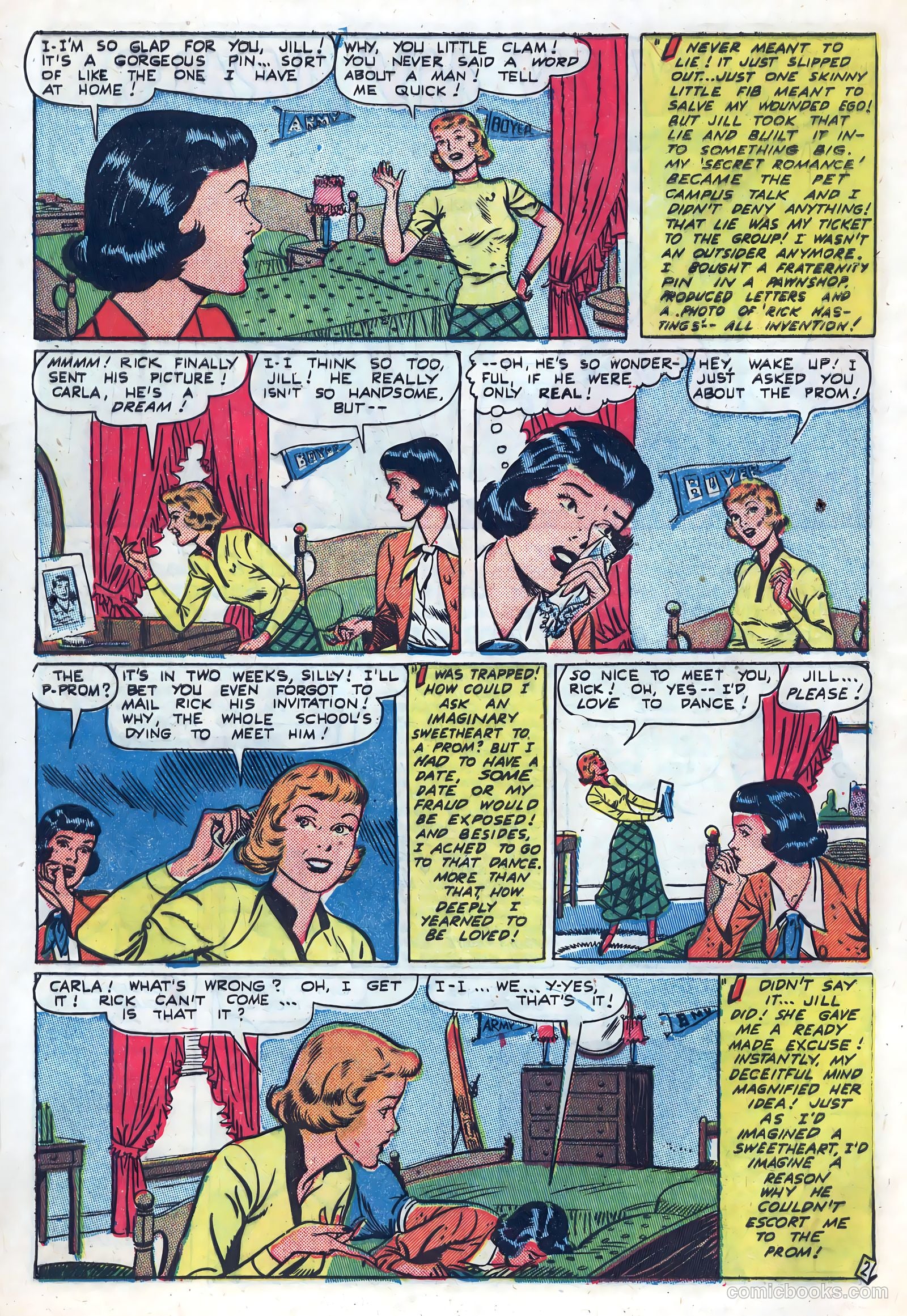 New Romances #9 (1952) — page 28 of 37