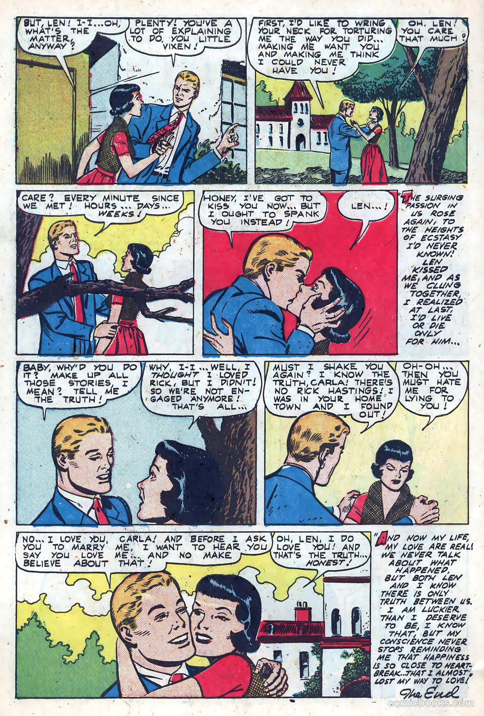 New Romances #9 (1952) — page 34 of 37